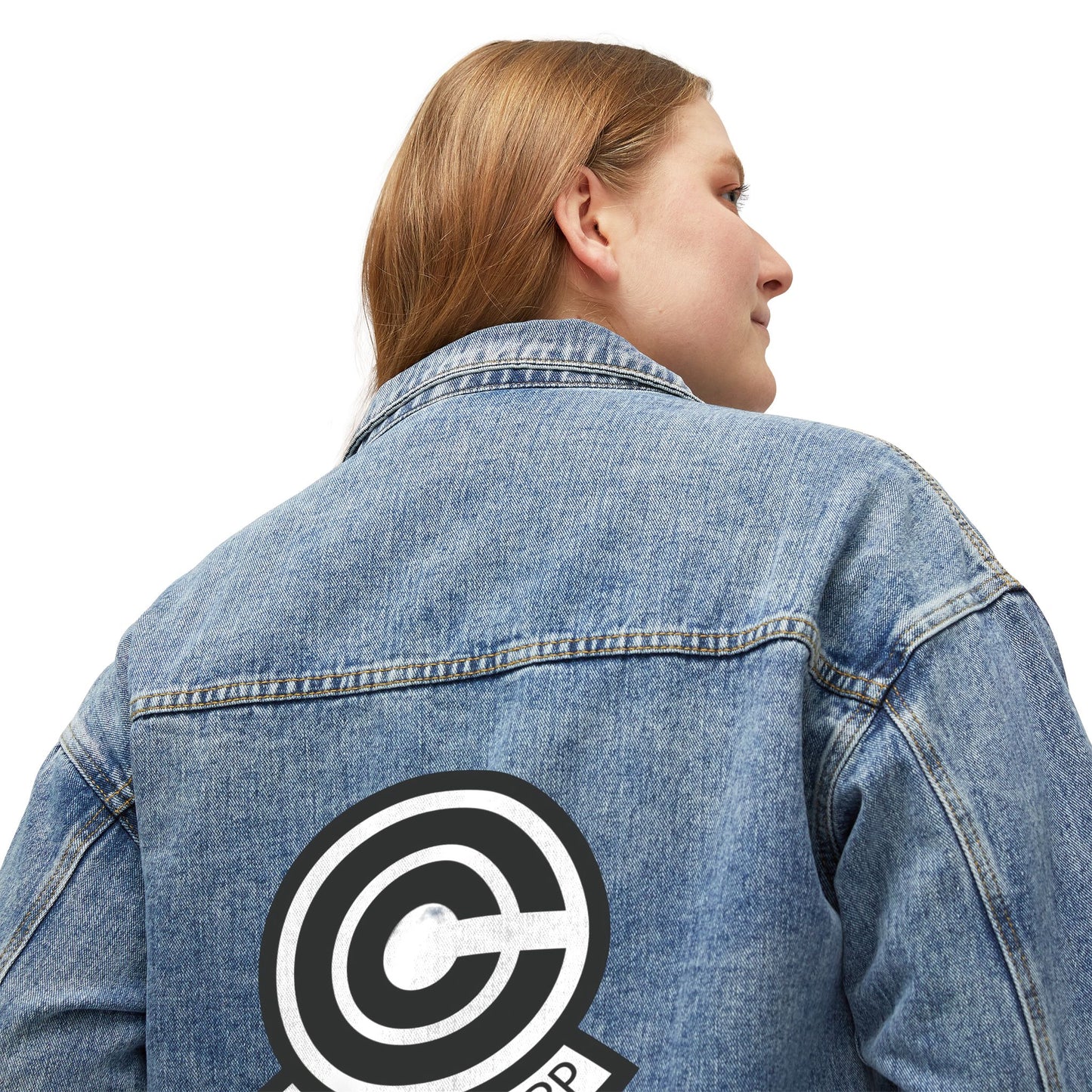 Women's Denim Jacket "Capsule Corp." Dragon Ball Z