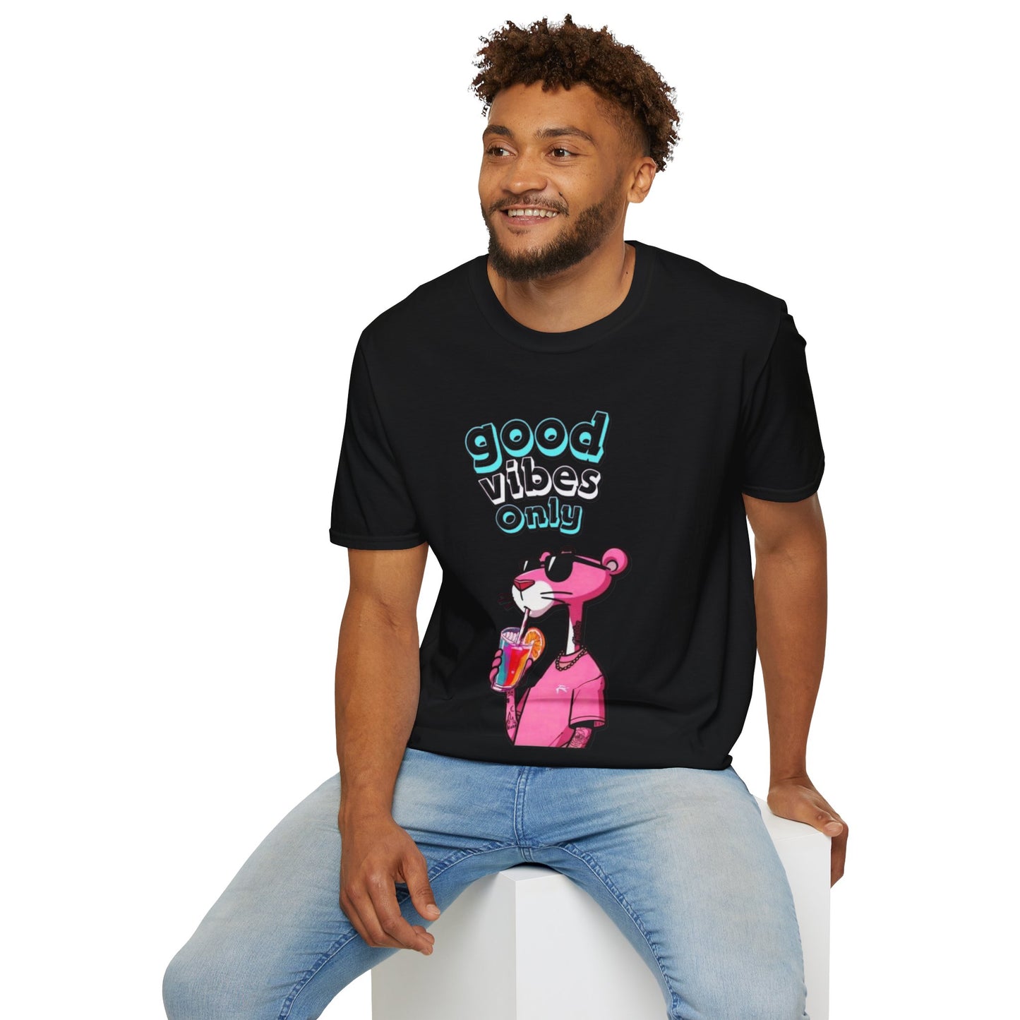 Unisex Softstyle T-Shirt "The Pink Panther"