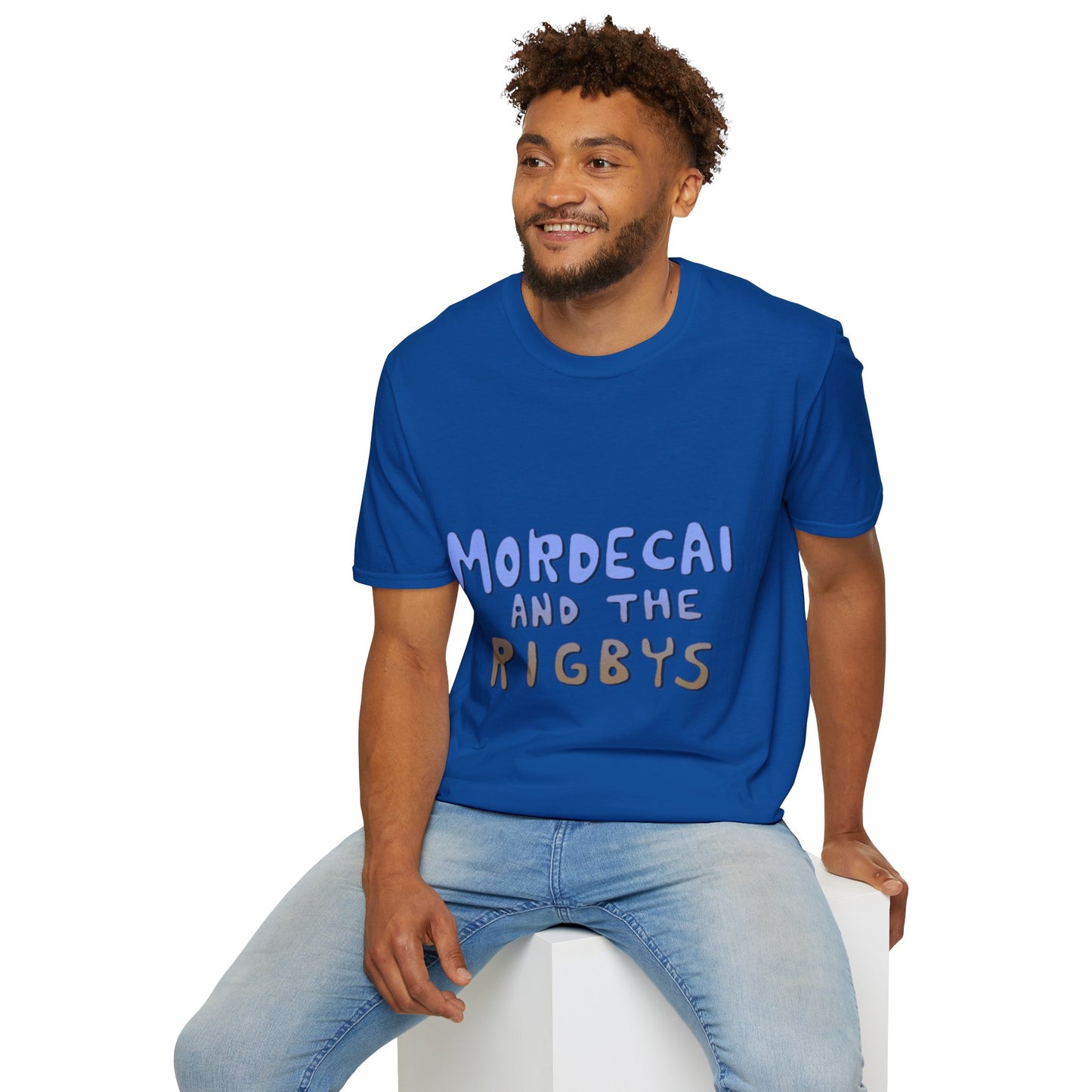 Unisex Softstyle T-Shirt Mordecai and the Rigbys "Regular Show"