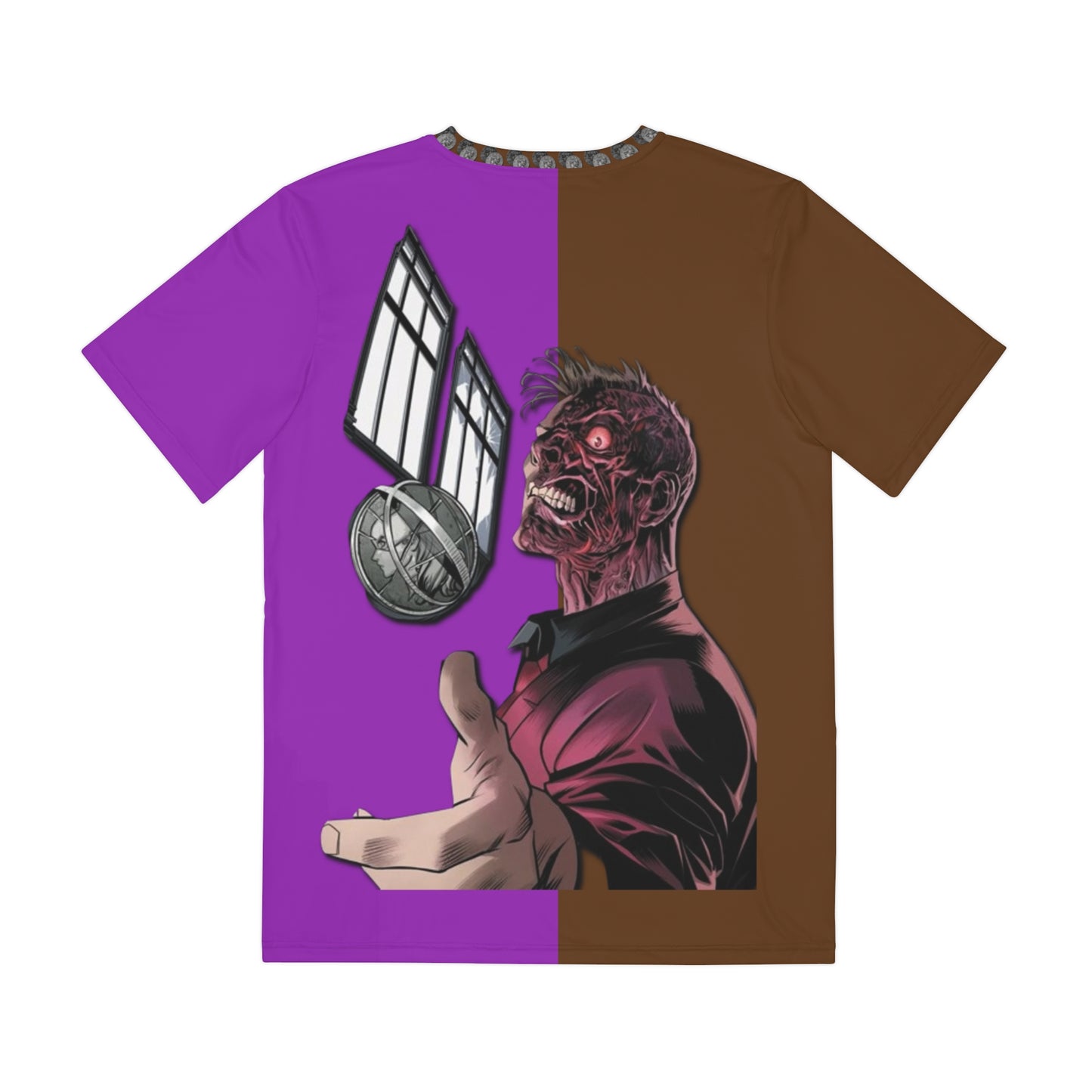 Polyester Tee Two Faces