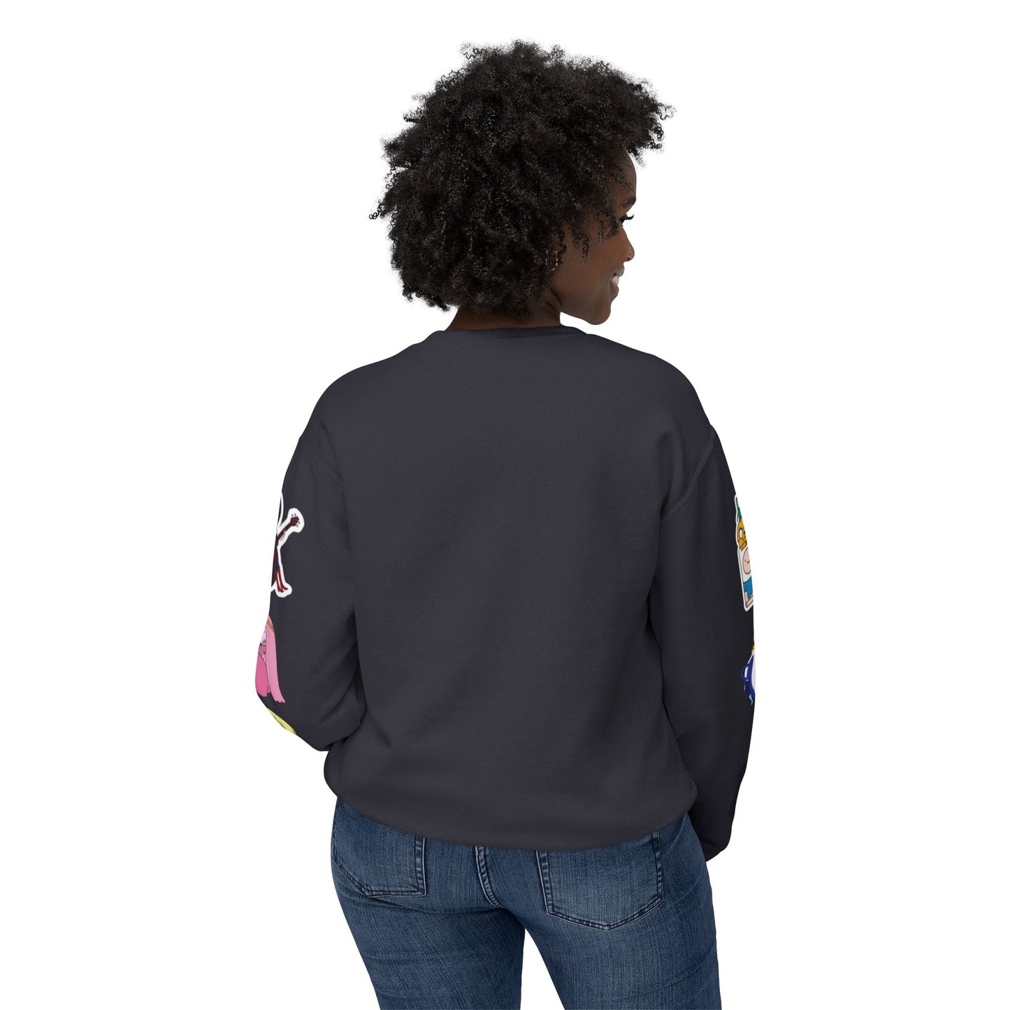 Unisex Lightweight Crewneck Sweatshirt Bonnie "Adventure time"