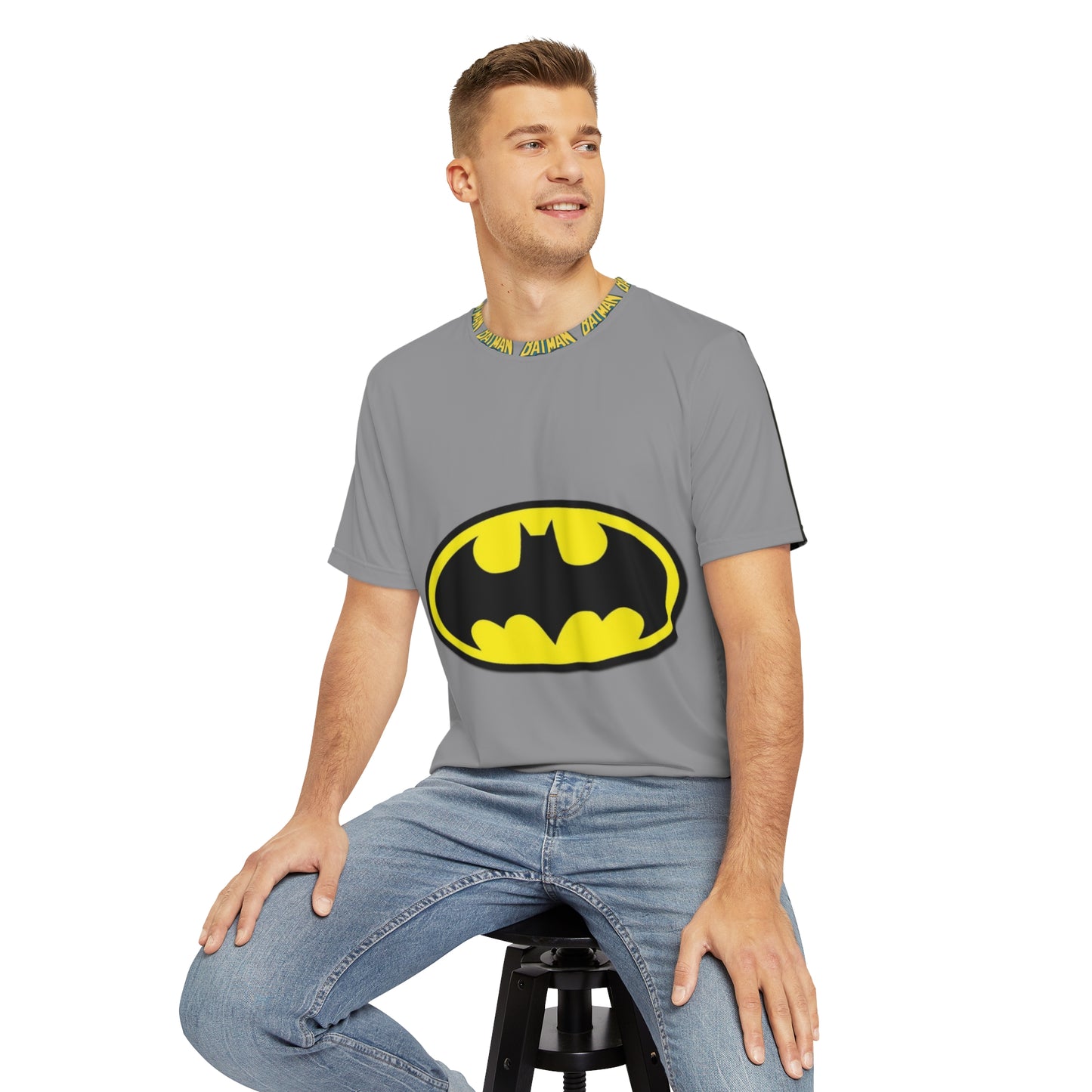 Men's Polyester Tee (AOP) Batman