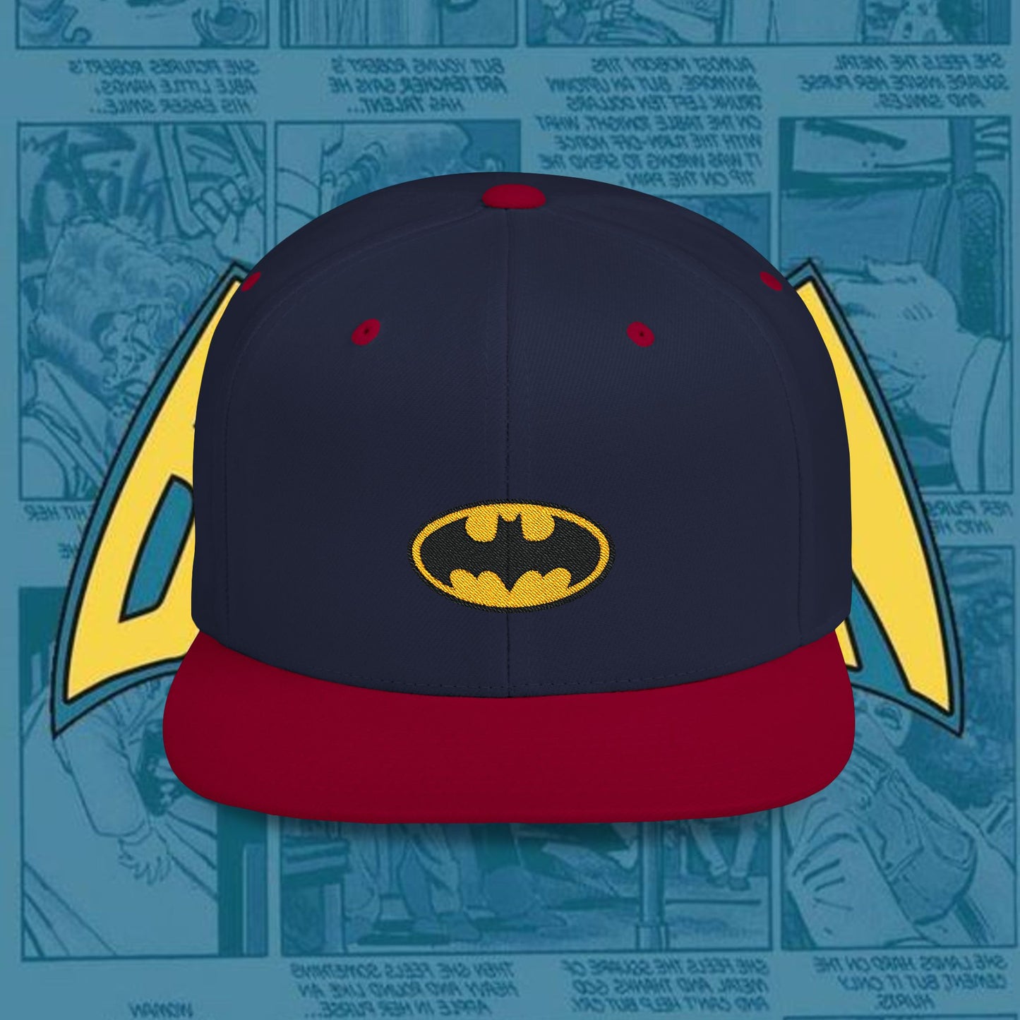 Flat Bill Snapback "Batman"