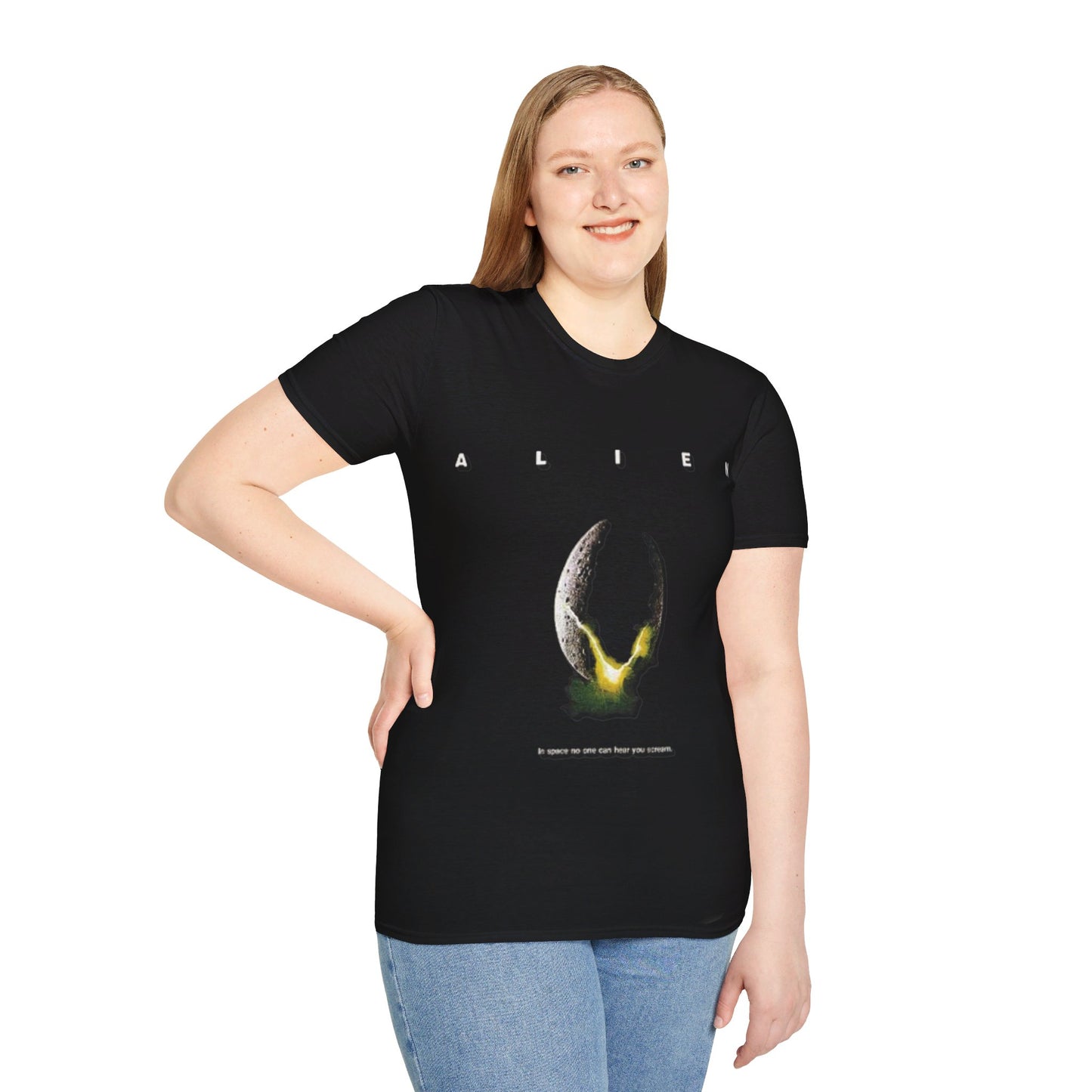 Unisex Softstyle T-Shirt Alien