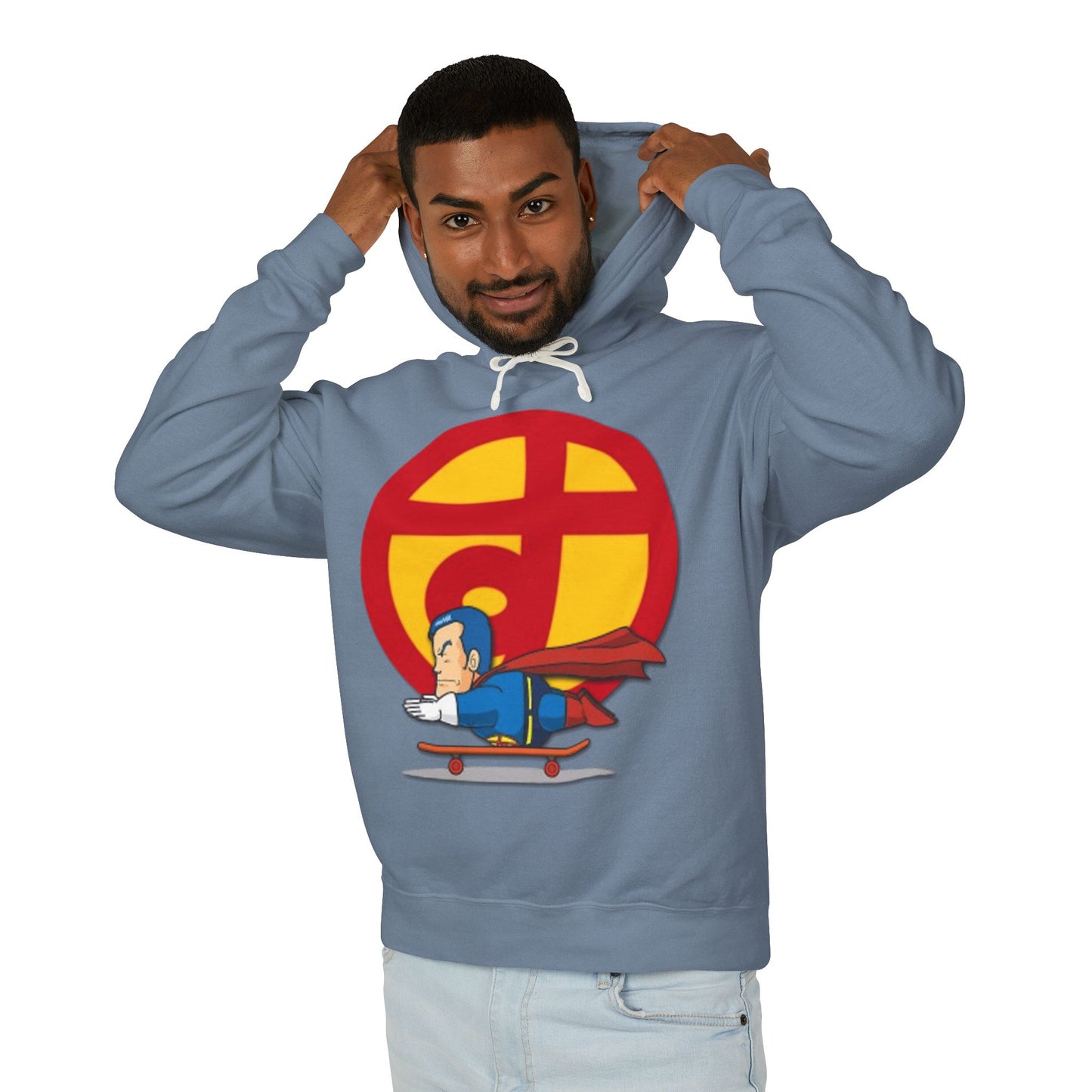 Unisex Hooded Sweatshirt Suppaman "Dr Slump"