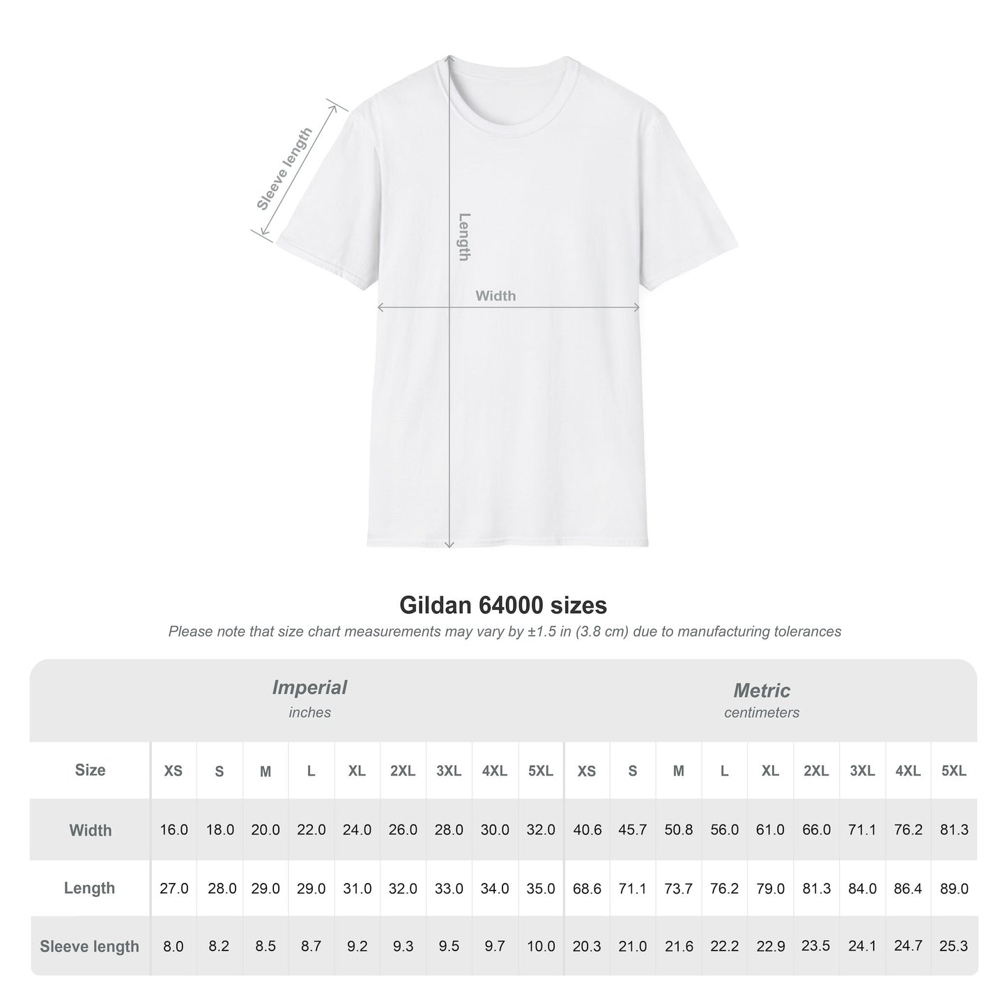Unisex Softstyle T-Shirt Stitch