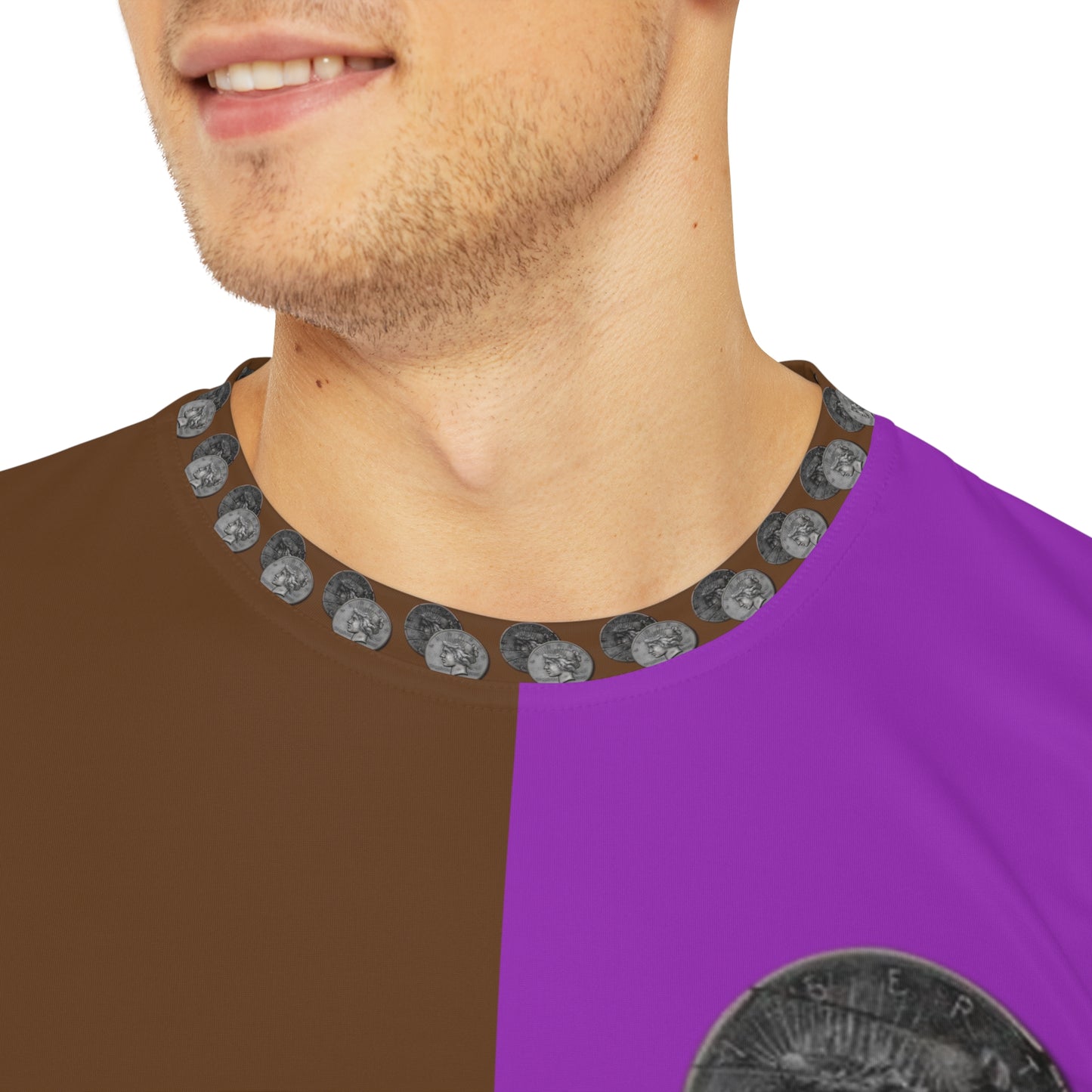 Polyester Tee Two Faces