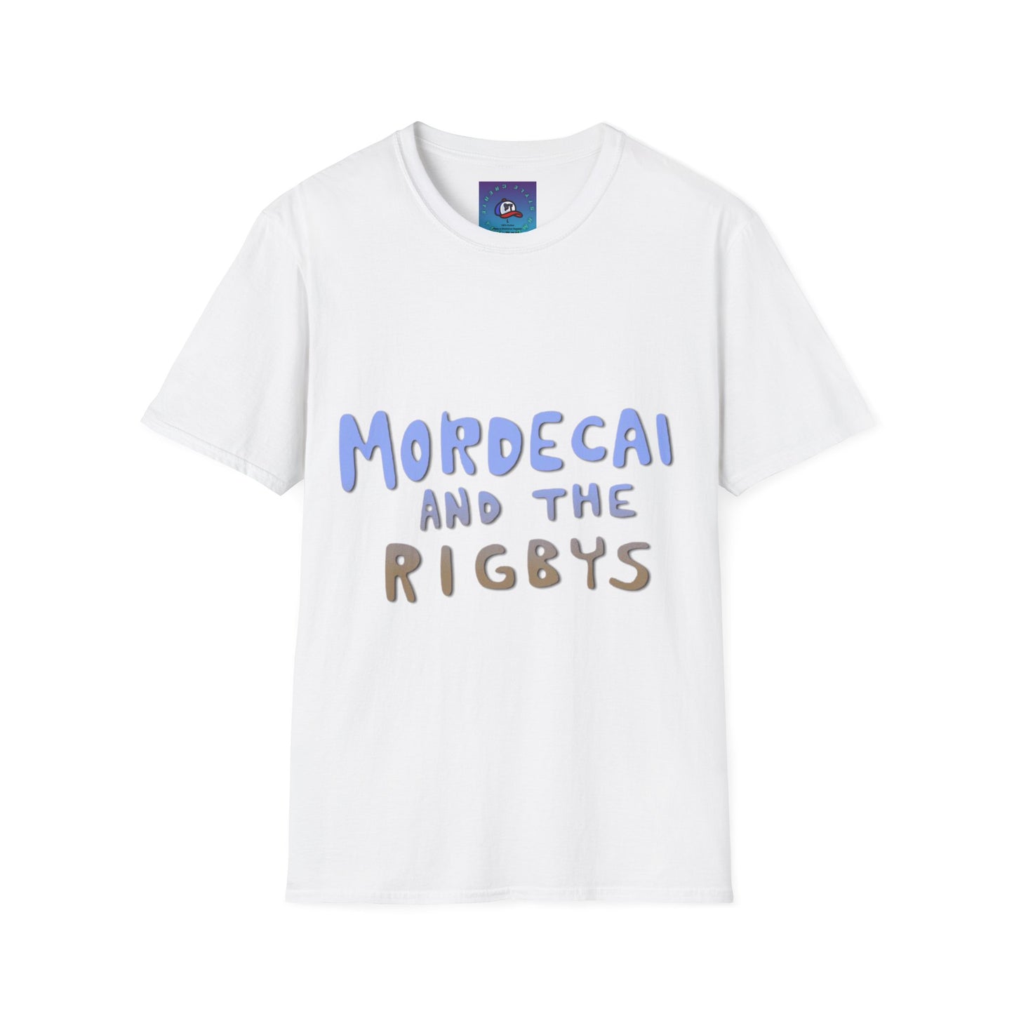 Unisex Softstyle T-Shirt Mordecai and the Rigbys "Regular Show"