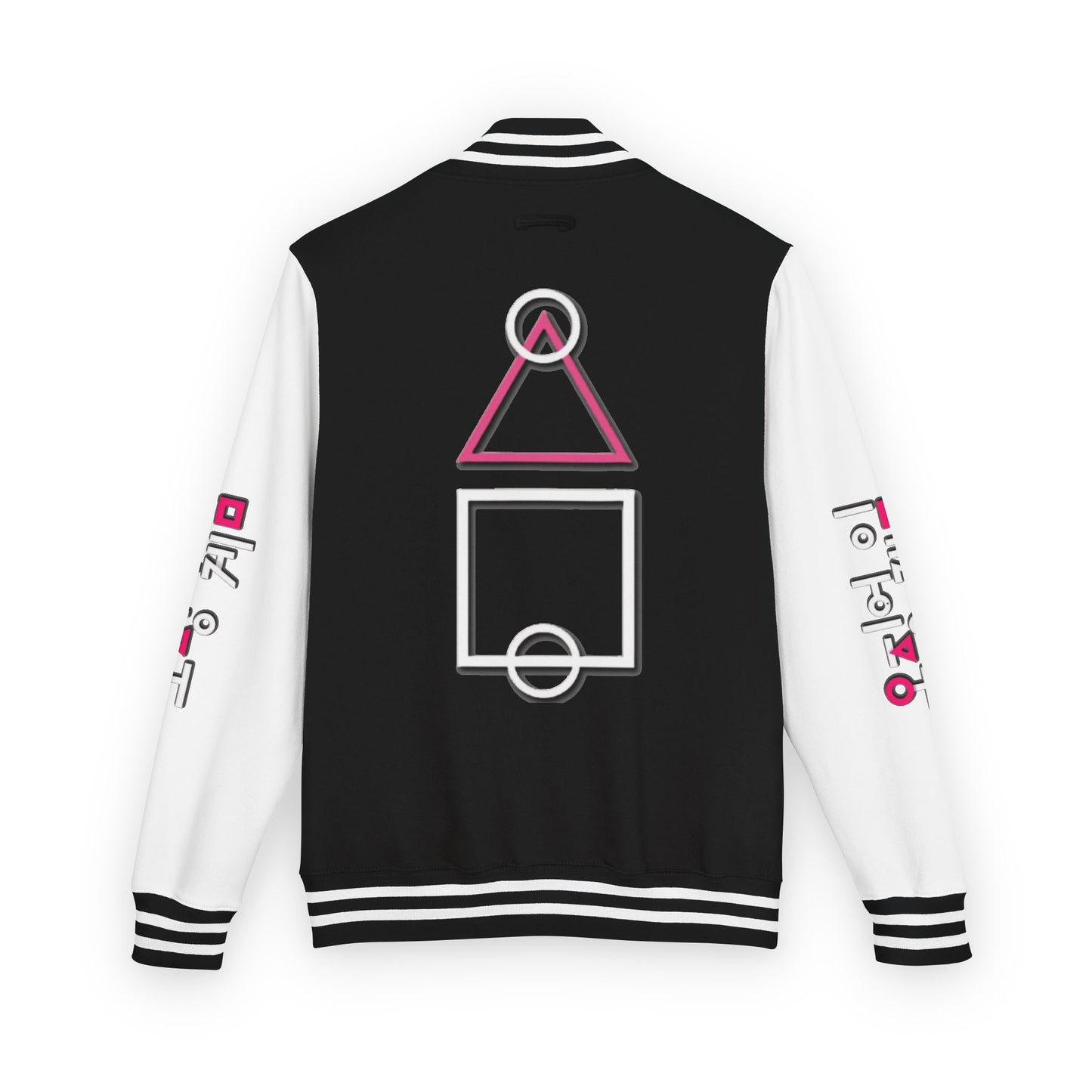 Unisex Heavyweight Letterman Jacket 456 "Squid Games"