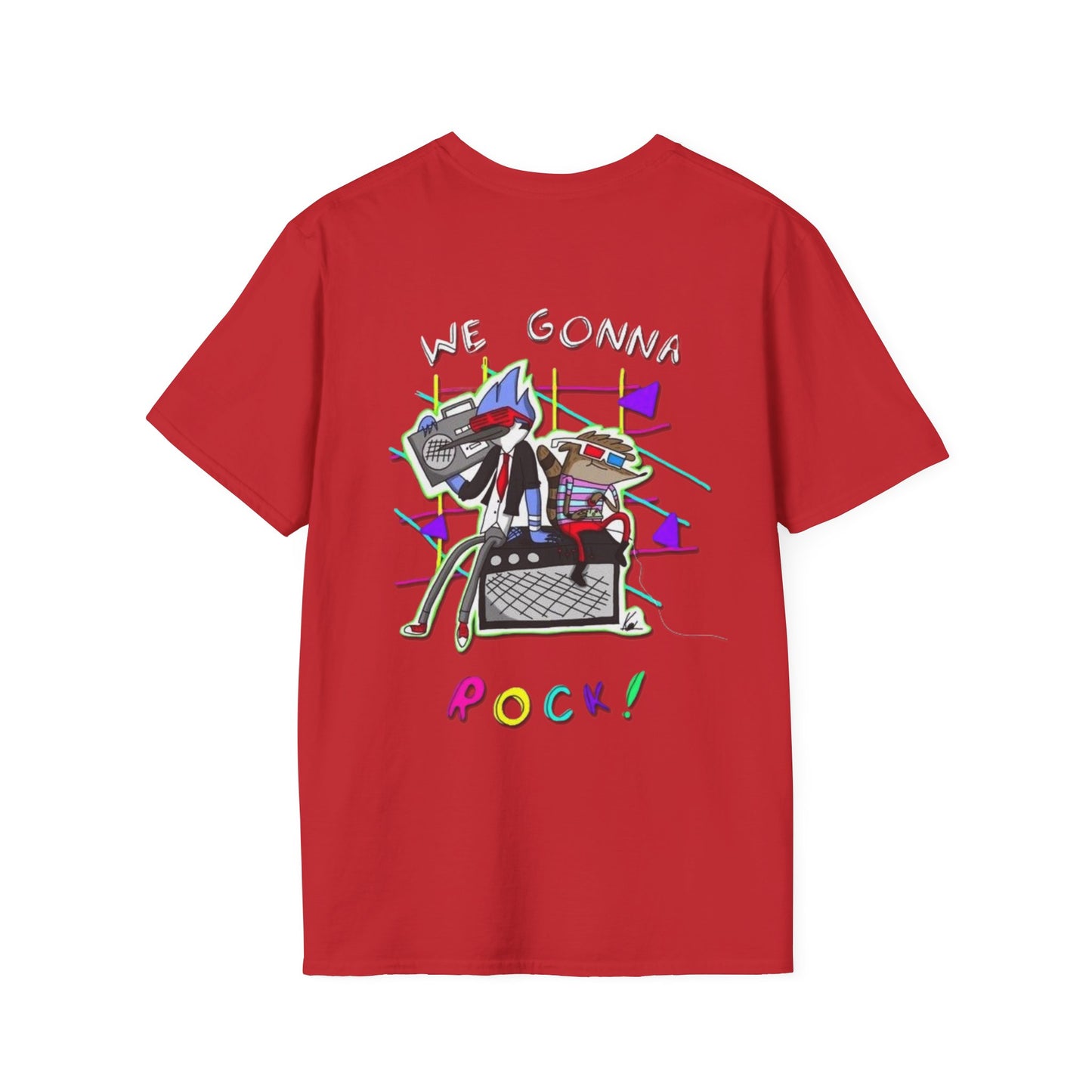 Unisex Softstyle T-Shirt Mordecai and the Rigbys "Regular Show"