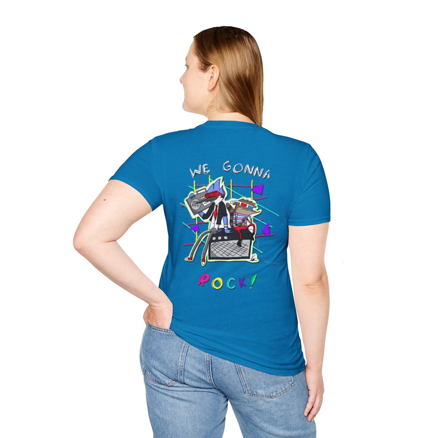 Unisex Softstyle T-Shirt Mordecai and the Rigbys "Regular Show"