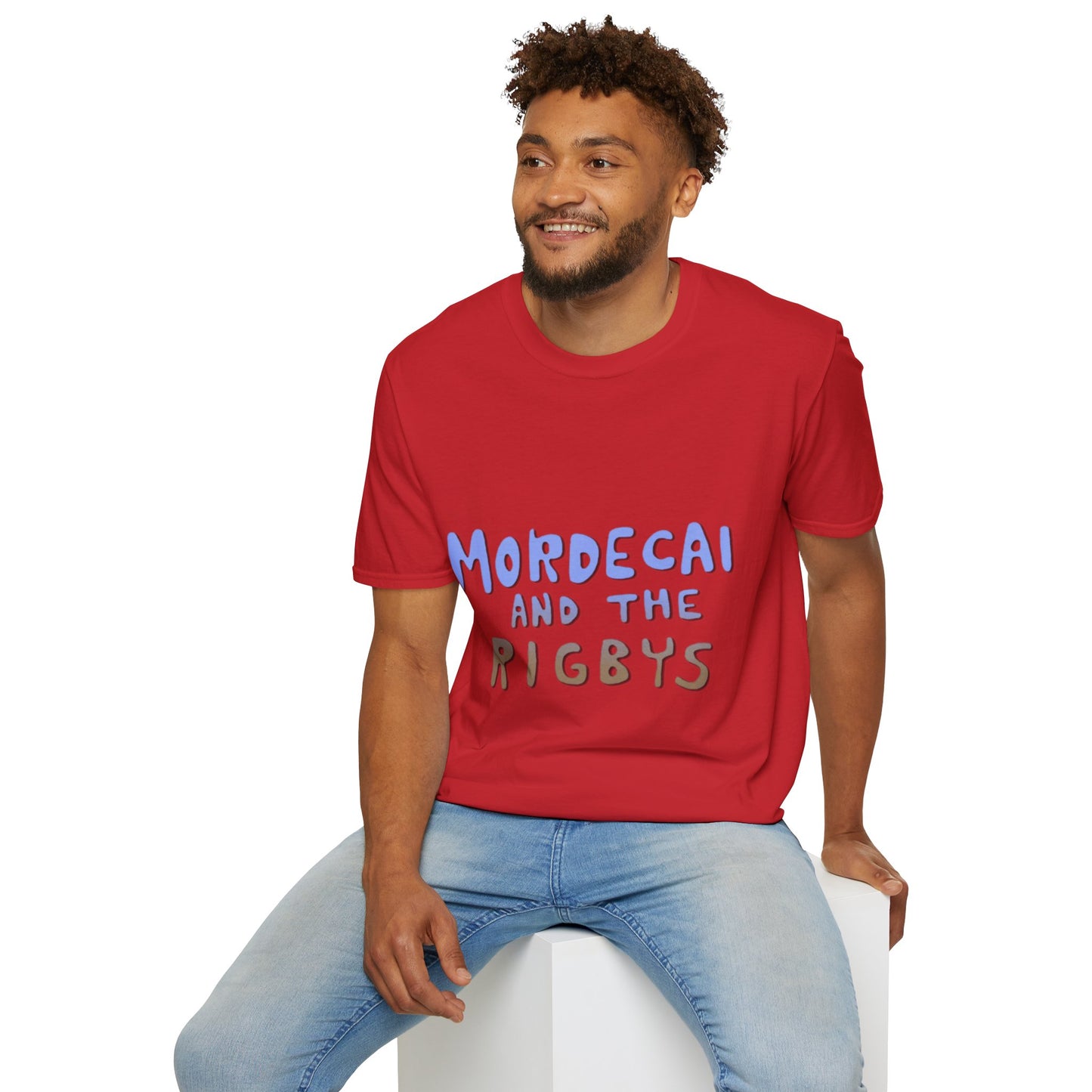 Unisex Softstyle T-Shirt Mordecai and the Rigbys "Regular Show"