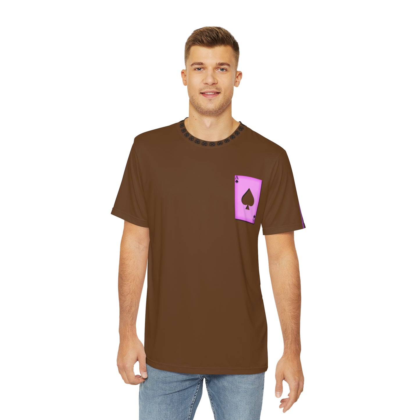 Men's Polyester Tee (AOP) Gambit