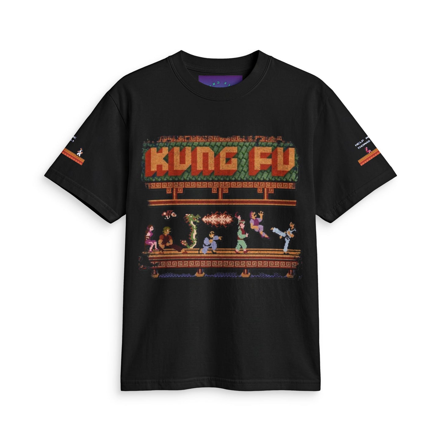 Unisex Active T Shirt "Kung Fu"