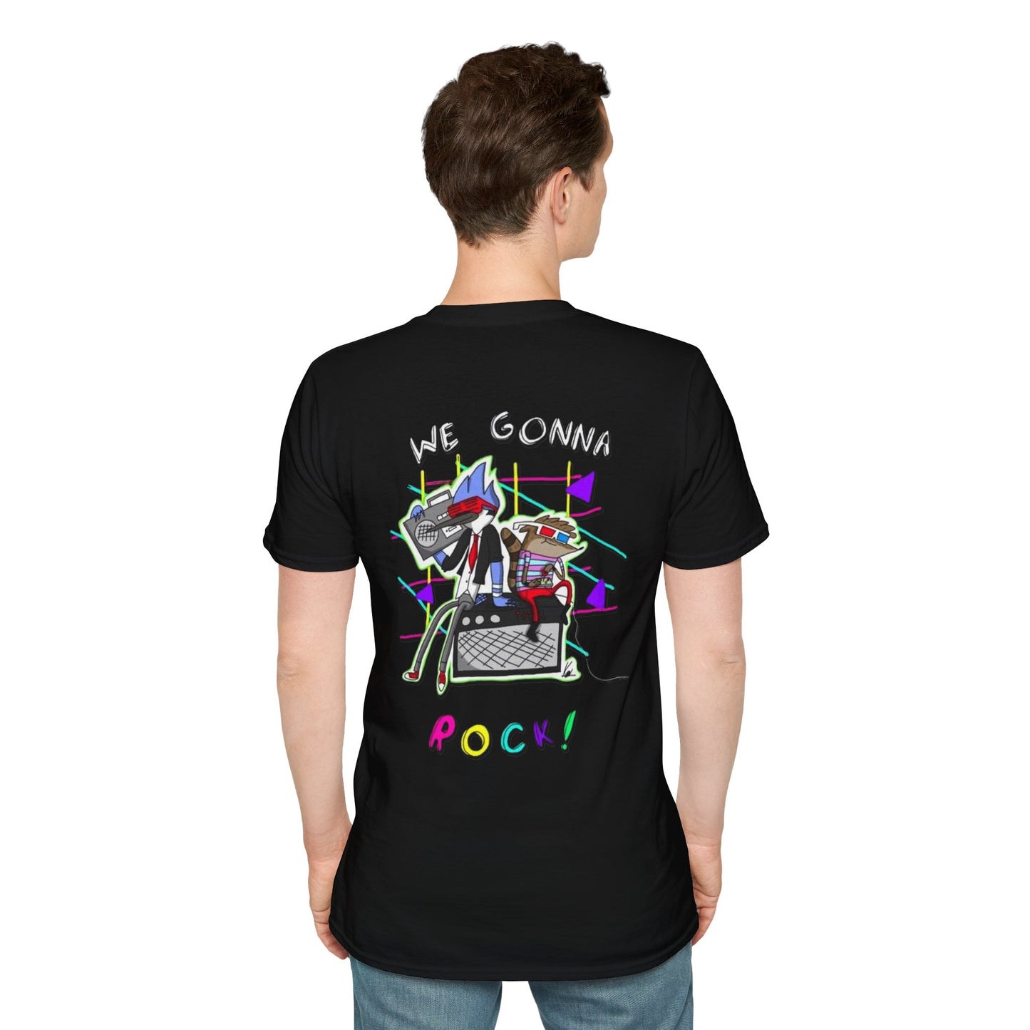 Unisex Softstyle T-Shirt Mordecai and the Rigbys "Regular Show"