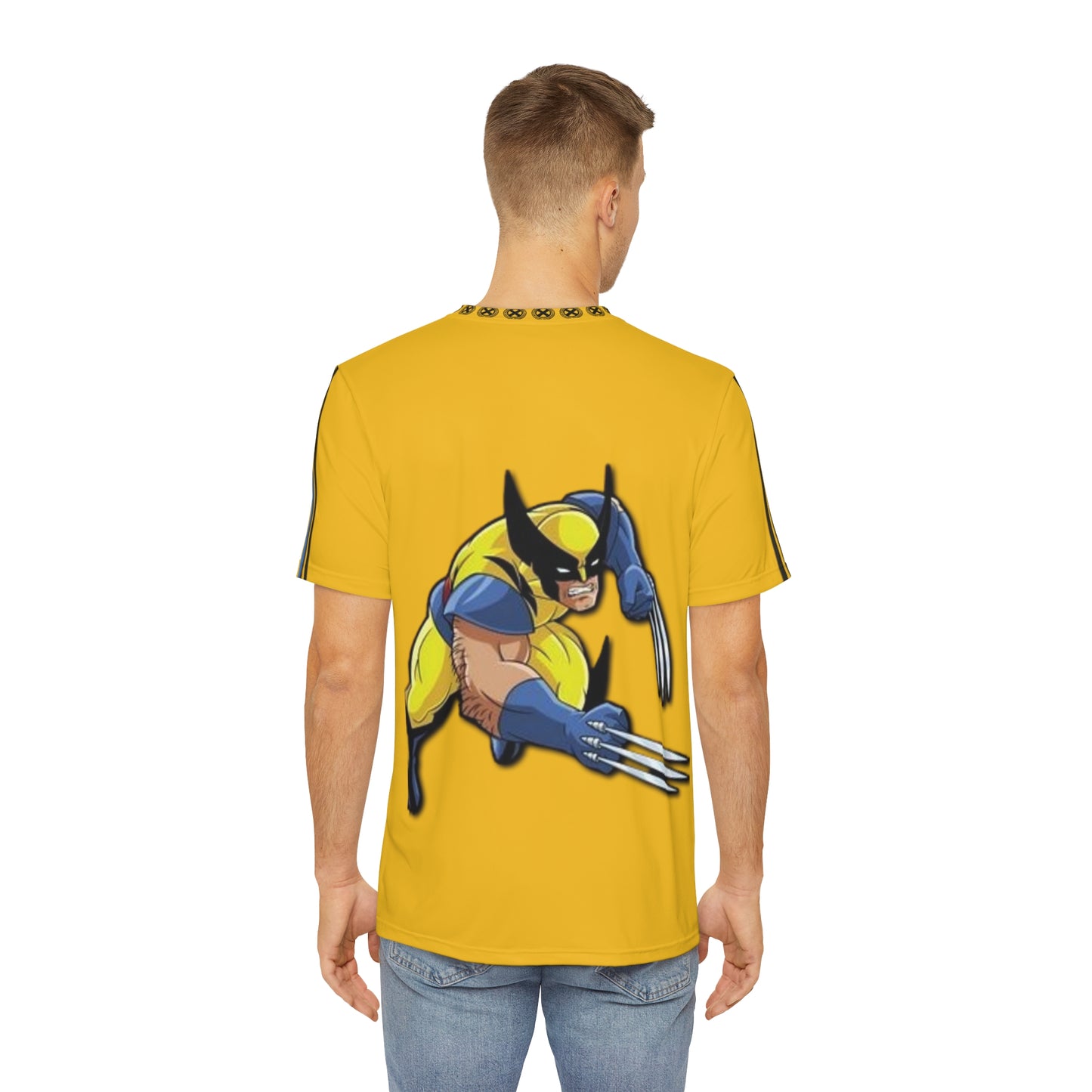 Men's Polyester Tee (AOP) Wolverine