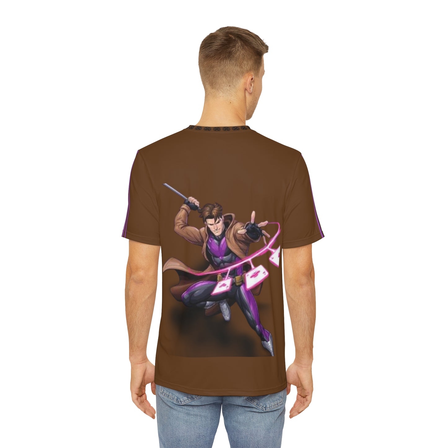 Men's Polyester Tee (AOP) Gambit