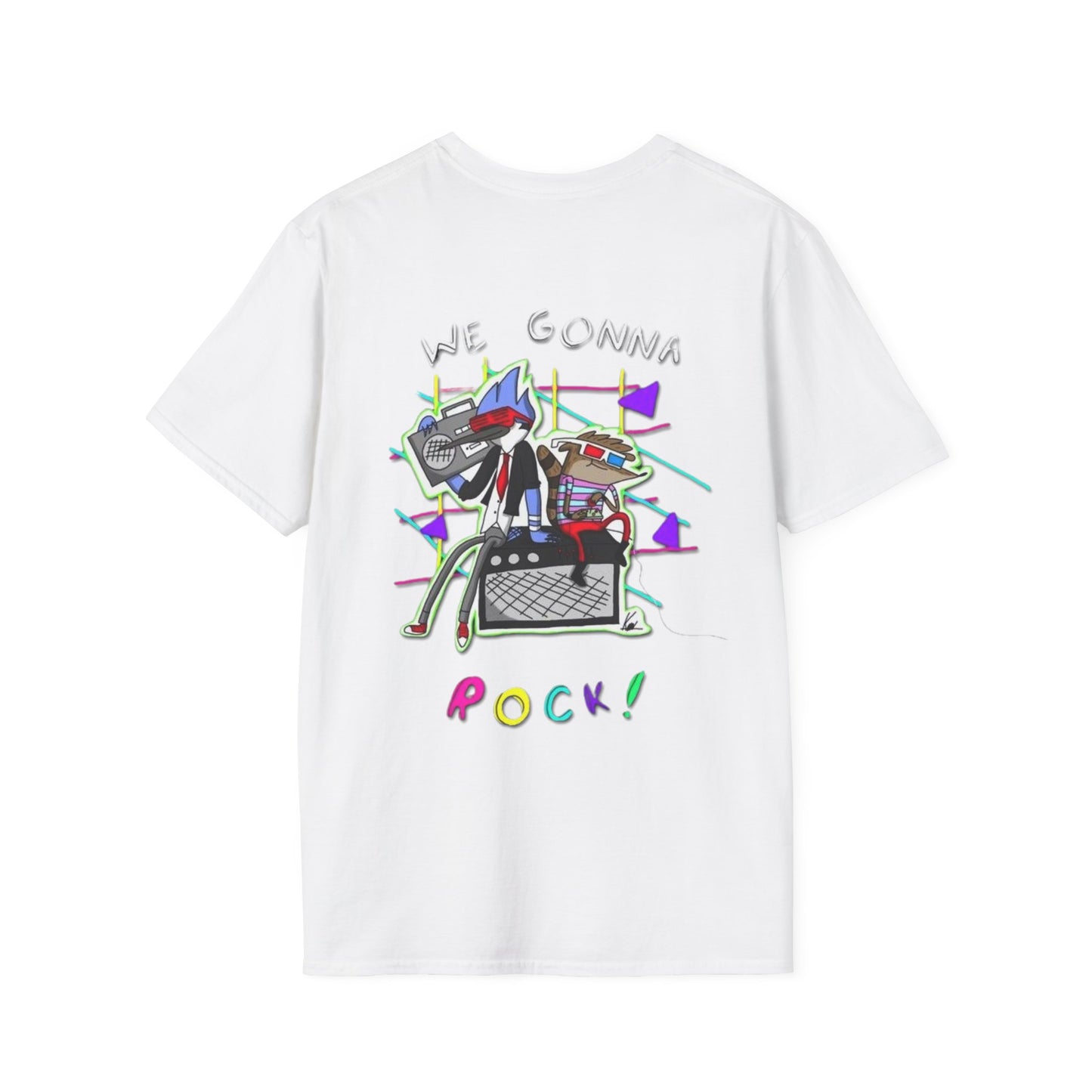 Unisex Softstyle T-Shirt Mordecai and the Rigbys "Regular Show"