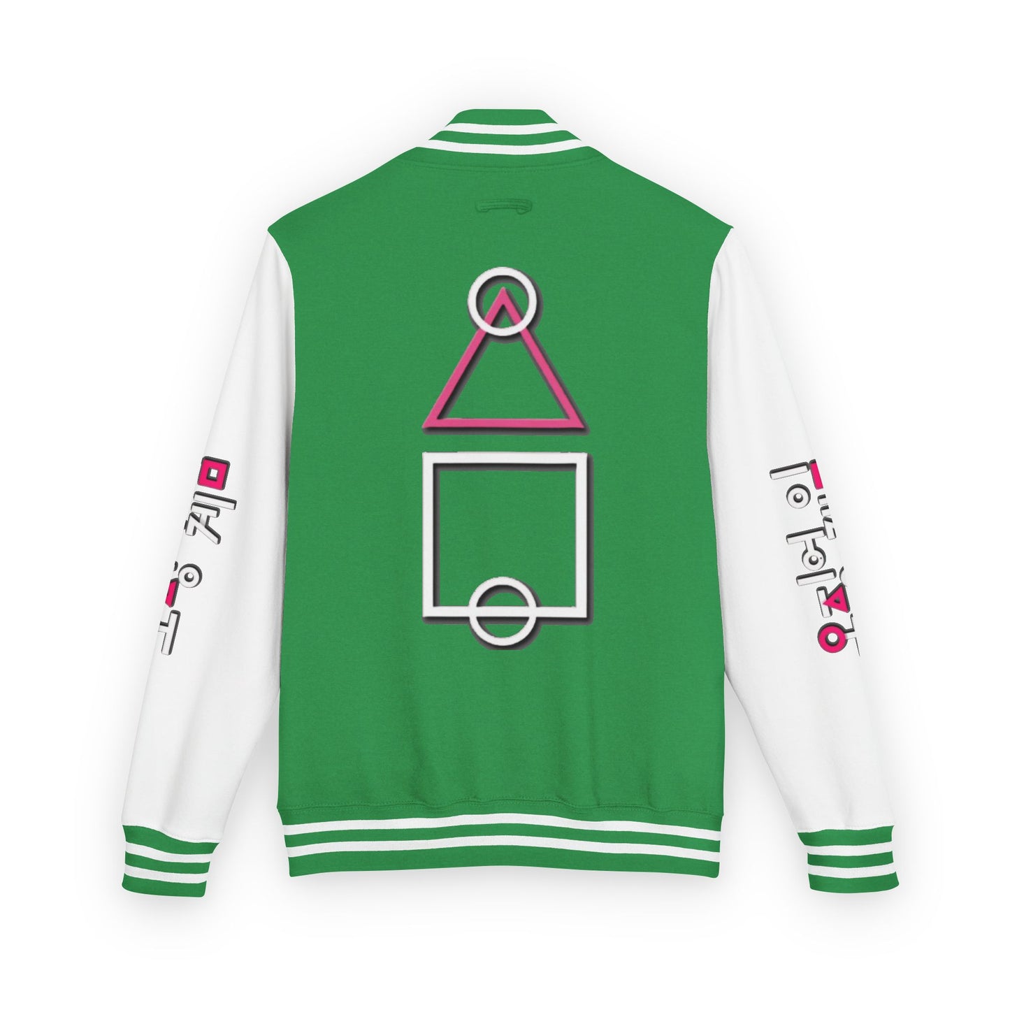 Unisex Heavyweight Letterman Jacket 456 "Squid Games"