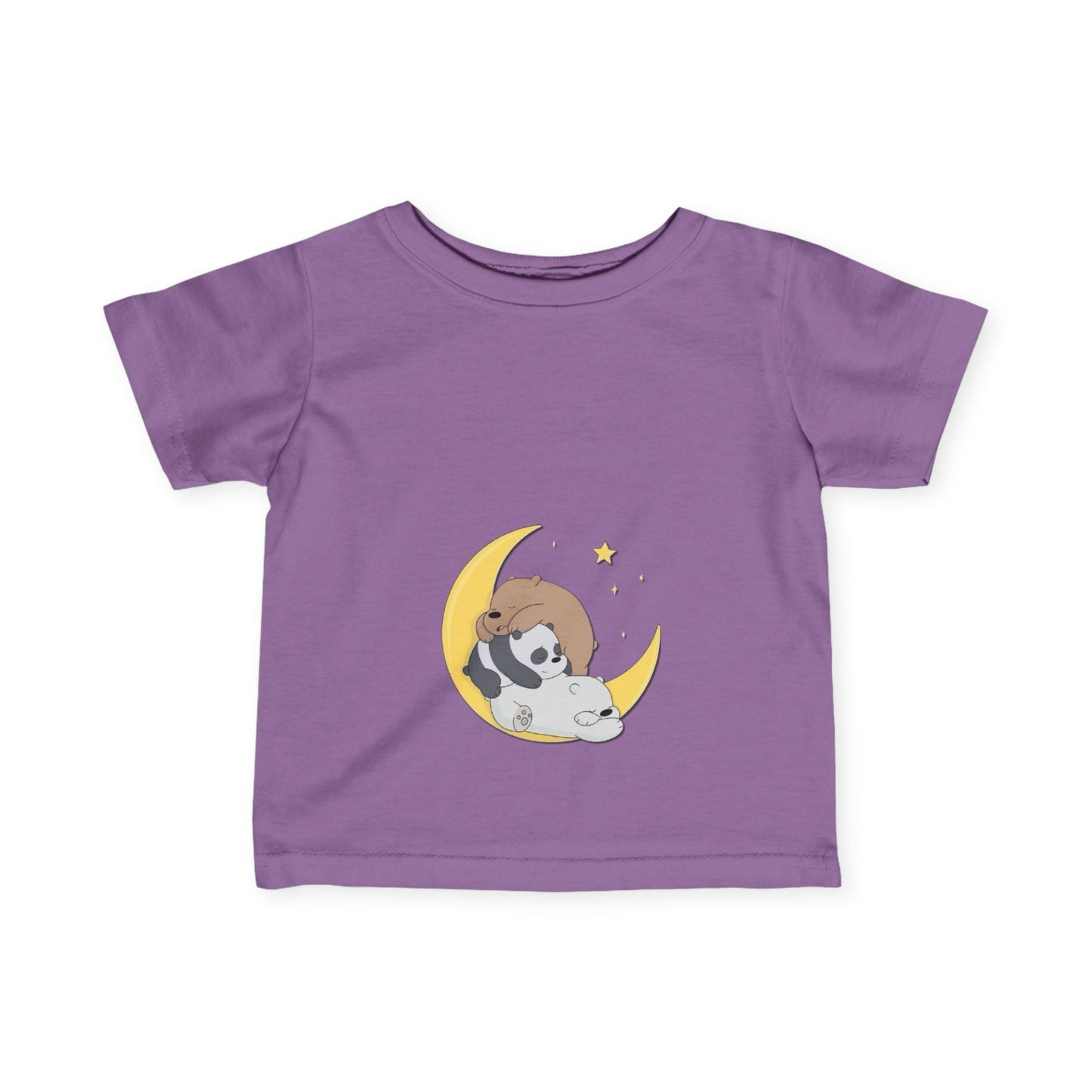 Infant Fine Jersey Tee "We be bears"