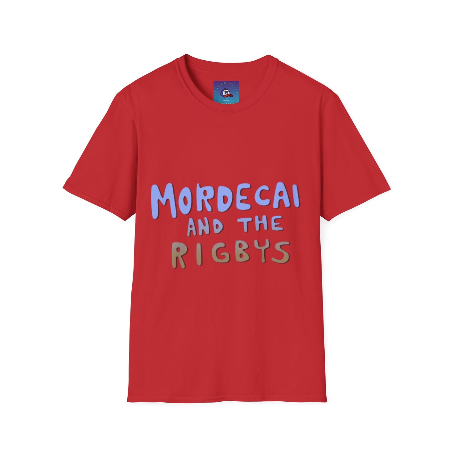 Unisex Softstyle T-Shirt Mordecai and the Rigbys "Regular Show"