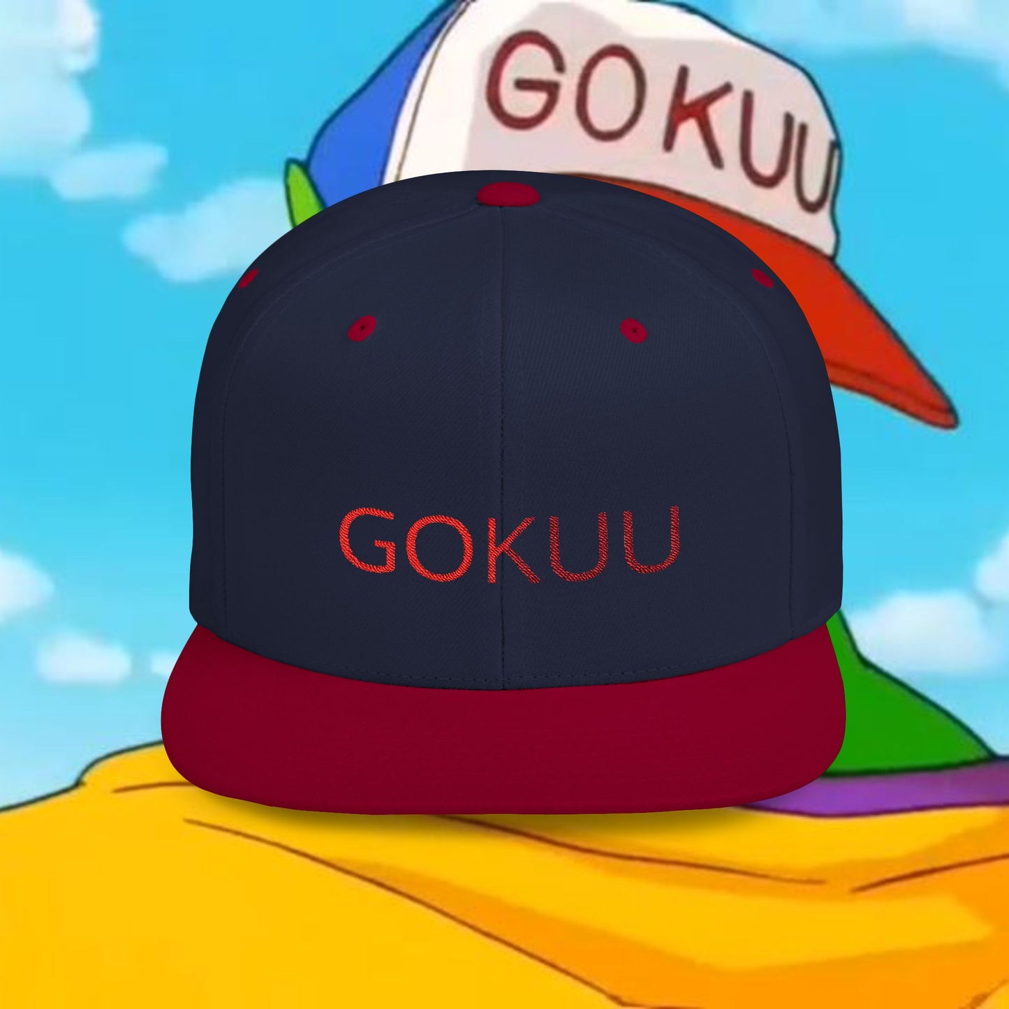 Flat Bill Snapback Gokuu "Dragon Ball Z"