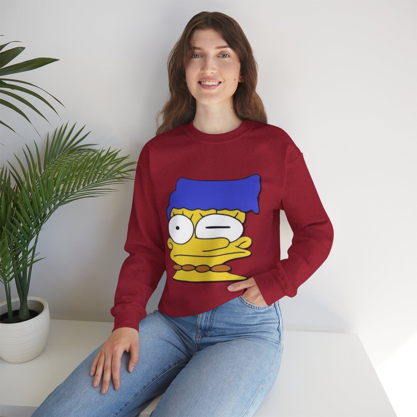 Unisex Sweatshirt Marge Simpson