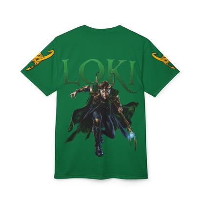 Unisex Cut & Sew Tee (AOP) "Loki"
