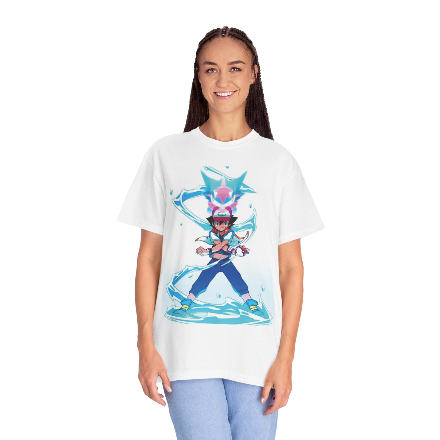 Unisex Garment-Dyed T-shirt Pokemon - DETERMINATE