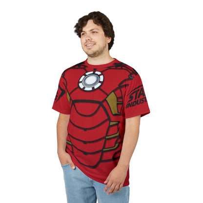 Unisex Cut & Sew Tee (AOP) "Iron Man"