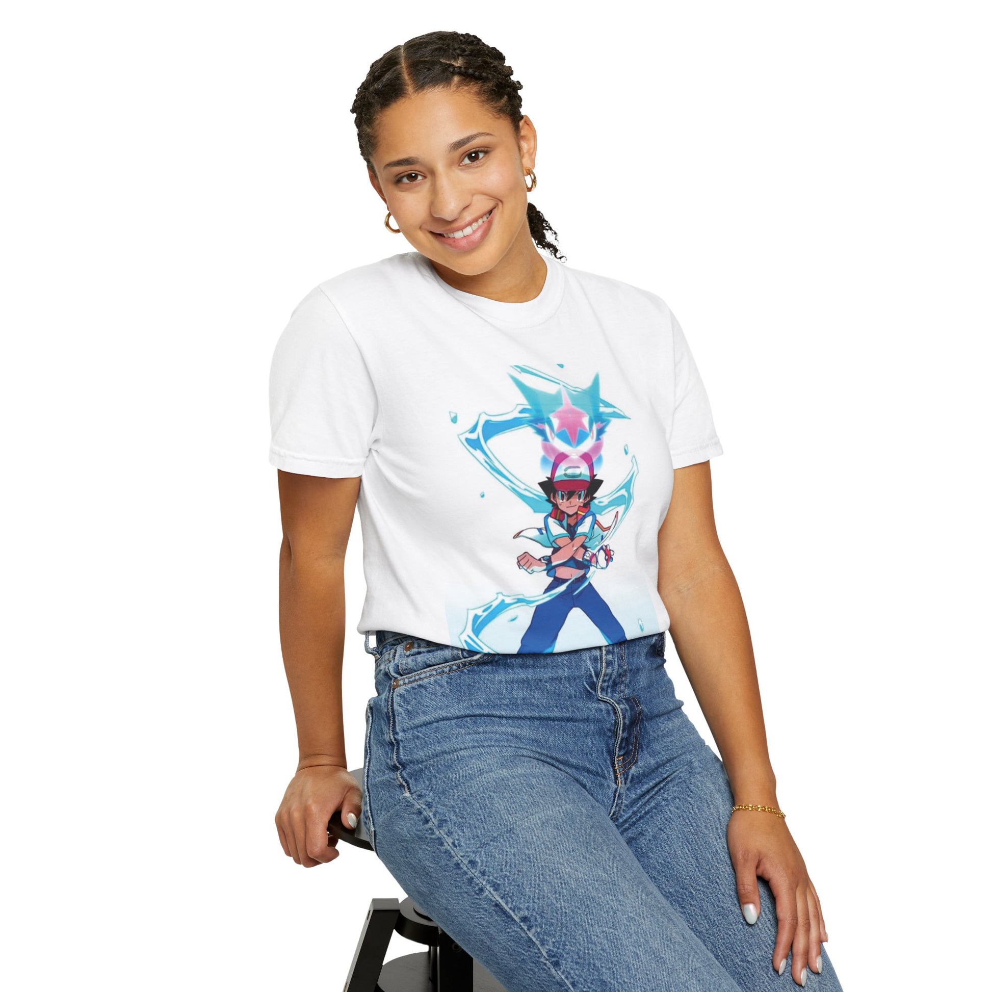 Unisex Garment-Dyed T-shirt Pokemon - DETERMINATE