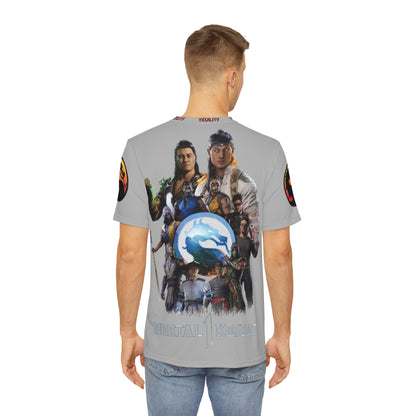 Polyester Tee White Lotus (Mortal Kombat)