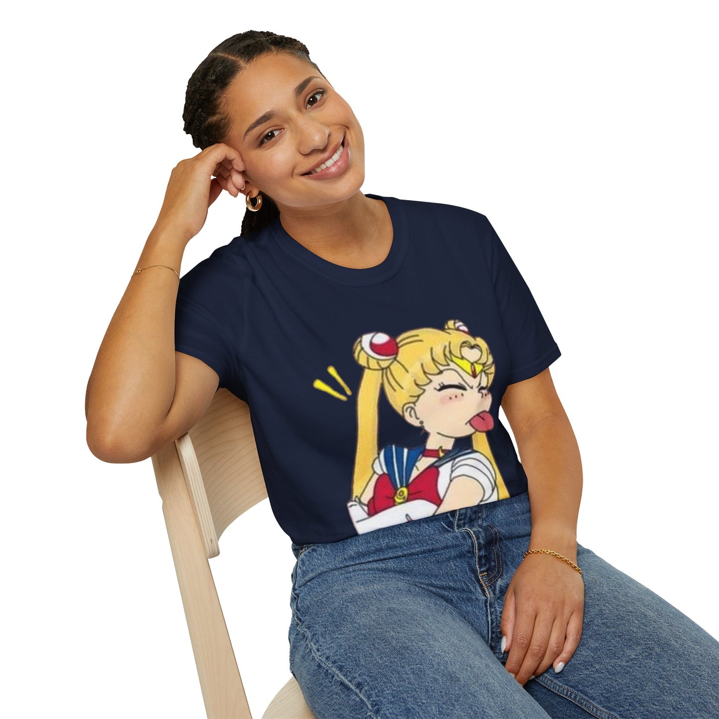 Camiseta suave unisex Sailor Moon