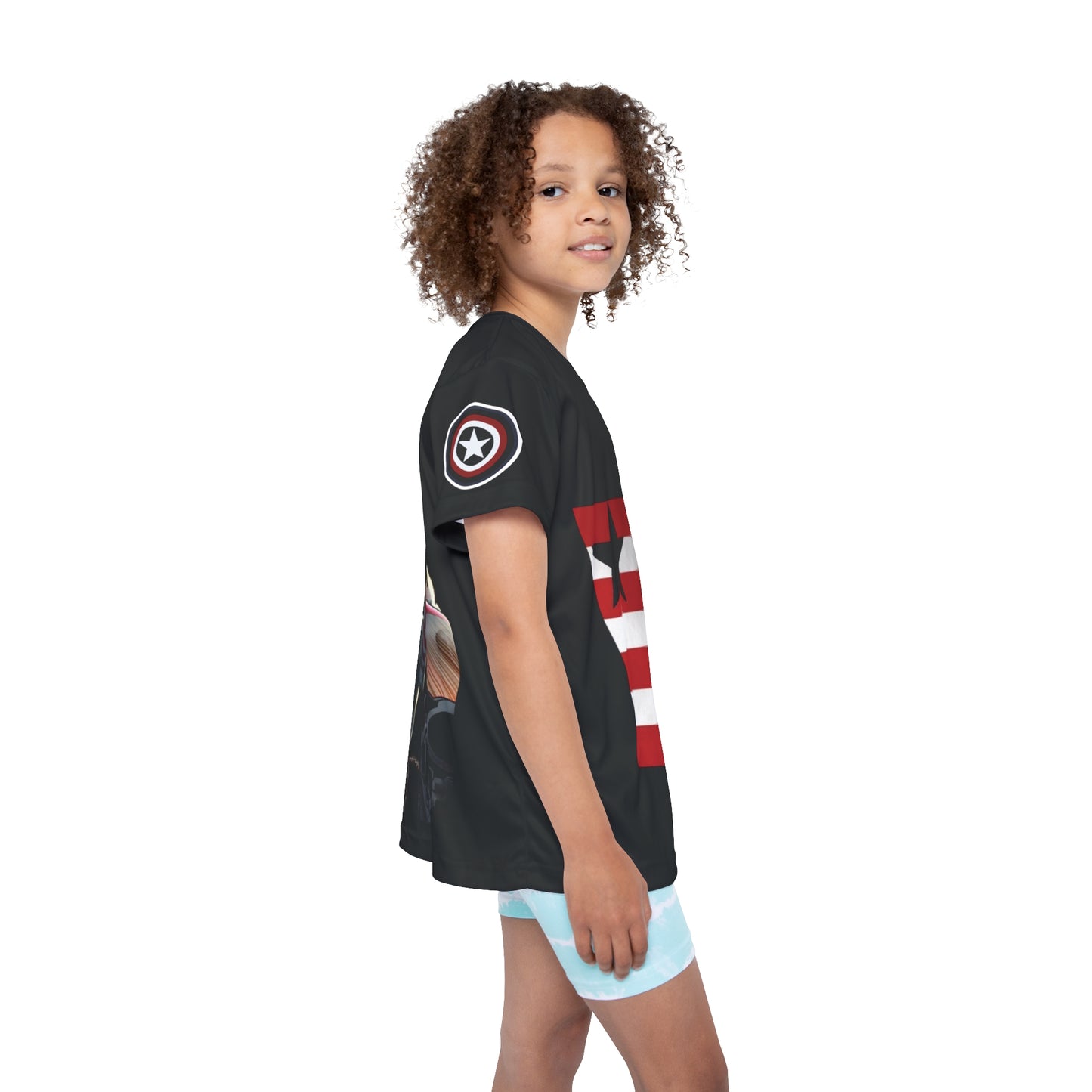 Kids Sports Jersey (AOP) "U.S Agent"