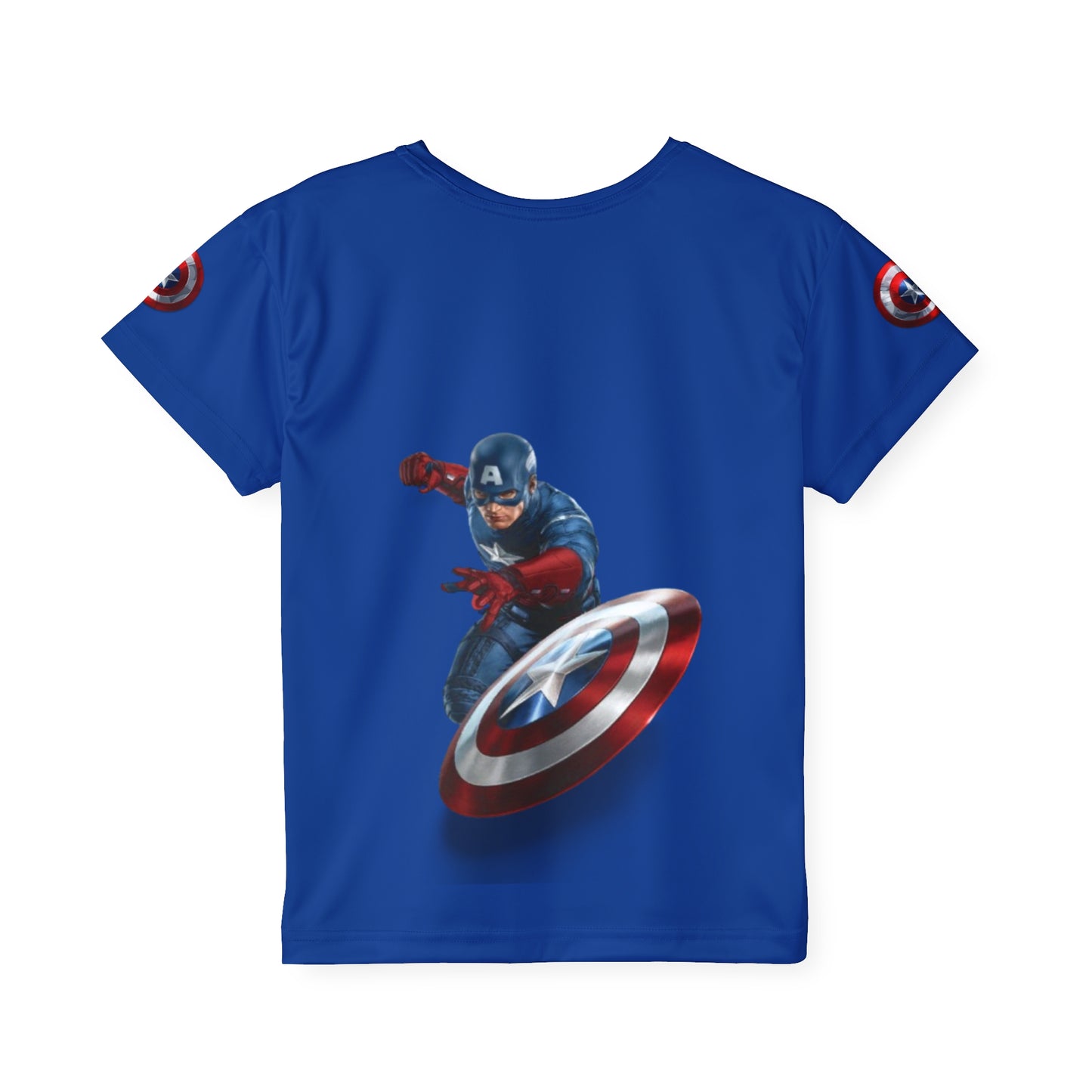 Kids Custom Sports Jersey – Captain America