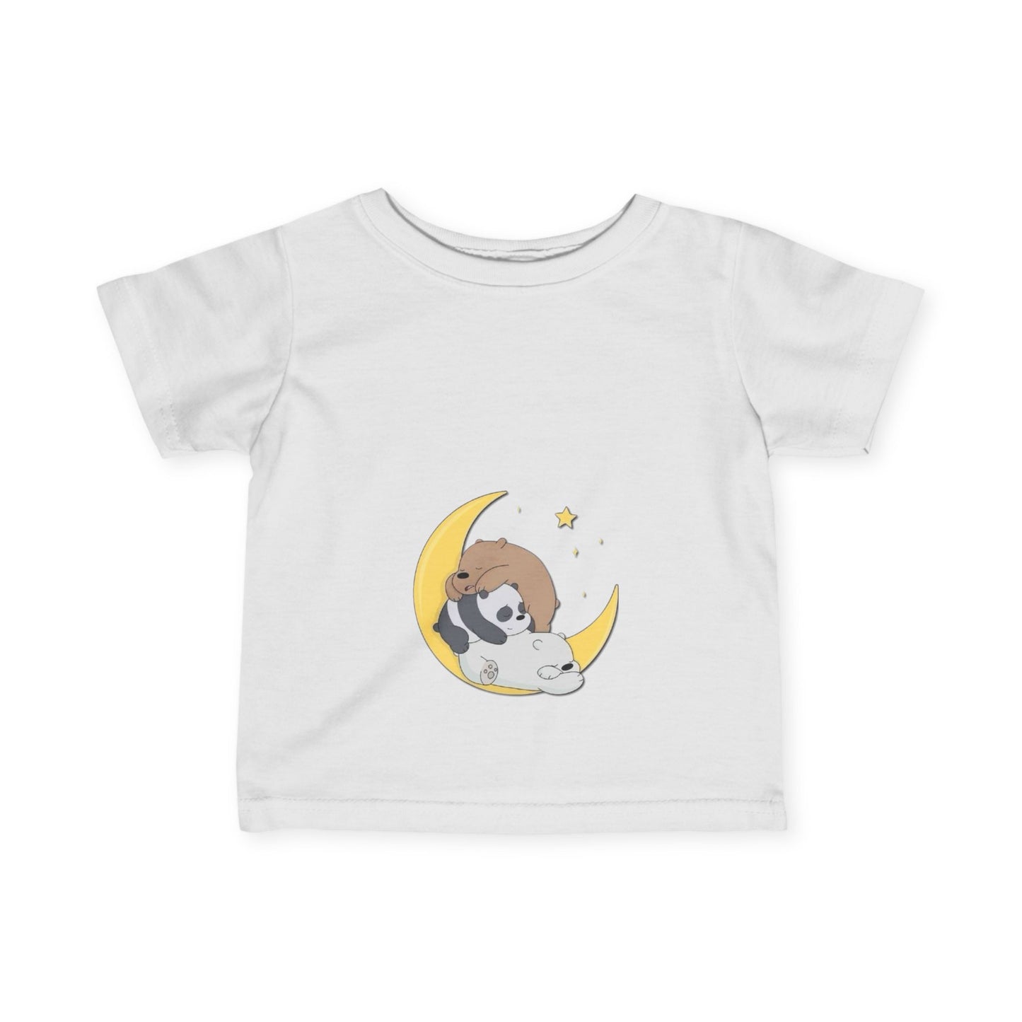Infant Fine Jersey Tee "We be bears"