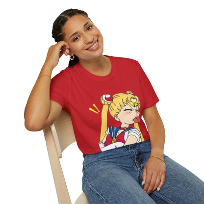 Camiseta suave unisex Sailor Moon