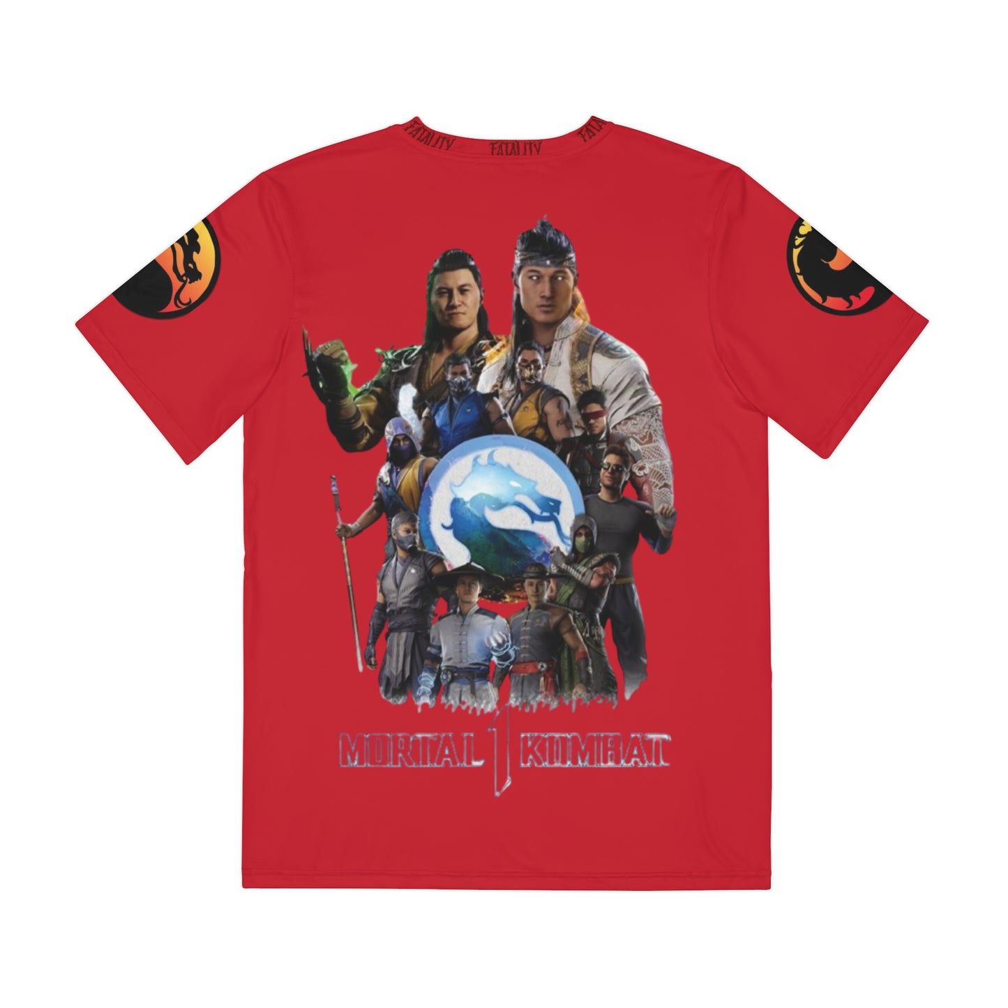 Polyester Tee Black Dragon (Mortal Kombat)
