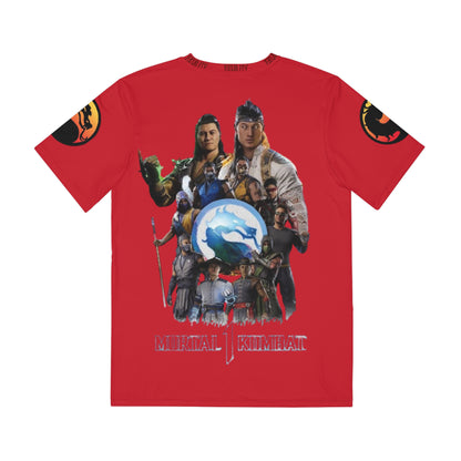 Polyester Tee Black Dragon (Mortal Kombat)