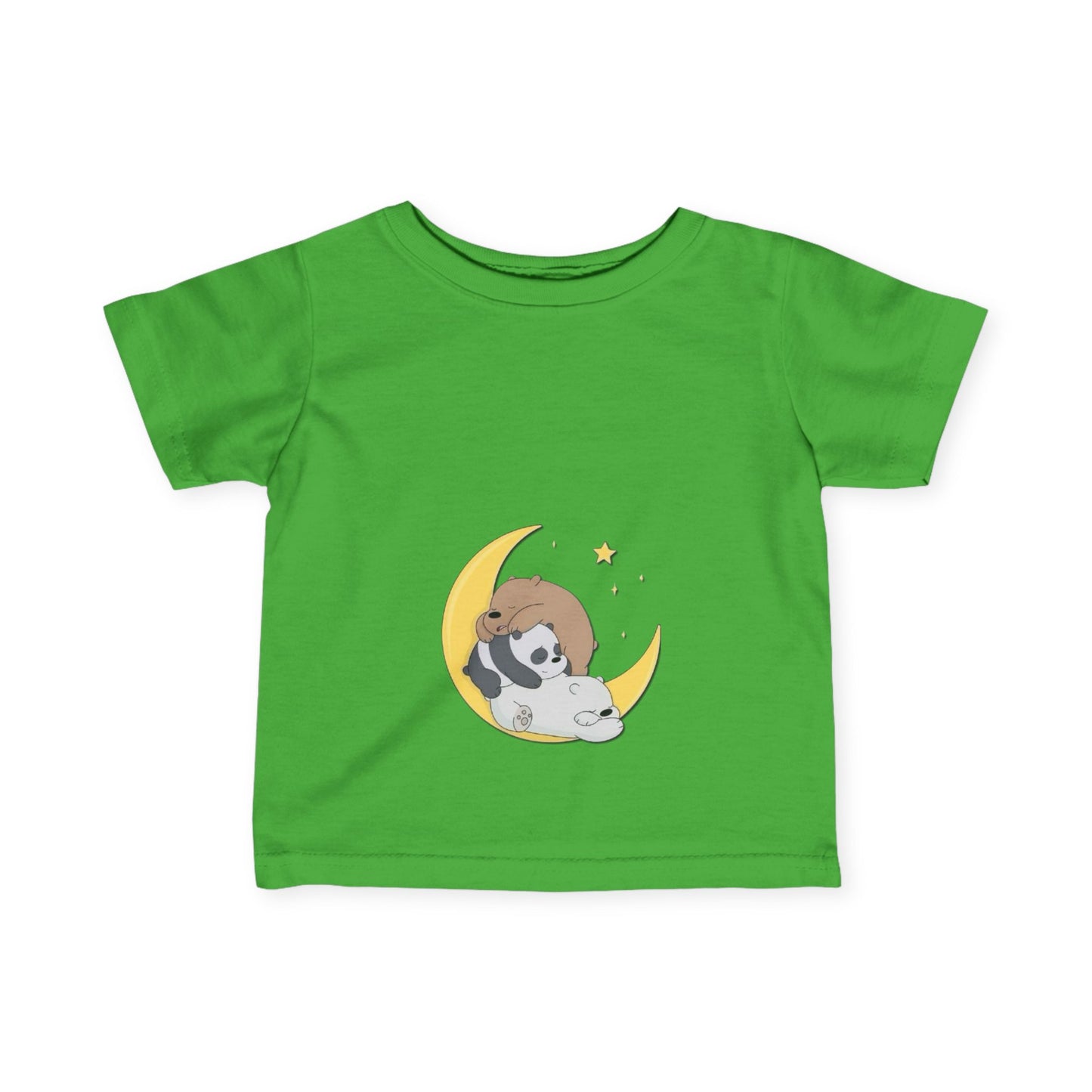Infant Fine Jersey Tee "We be bears"