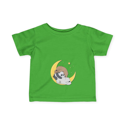 Infant Fine Jersey Tee "We be bears"