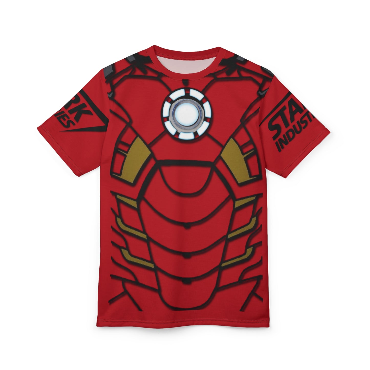 Unisex Cut & Sew Tee (AOP) "Iron Man"