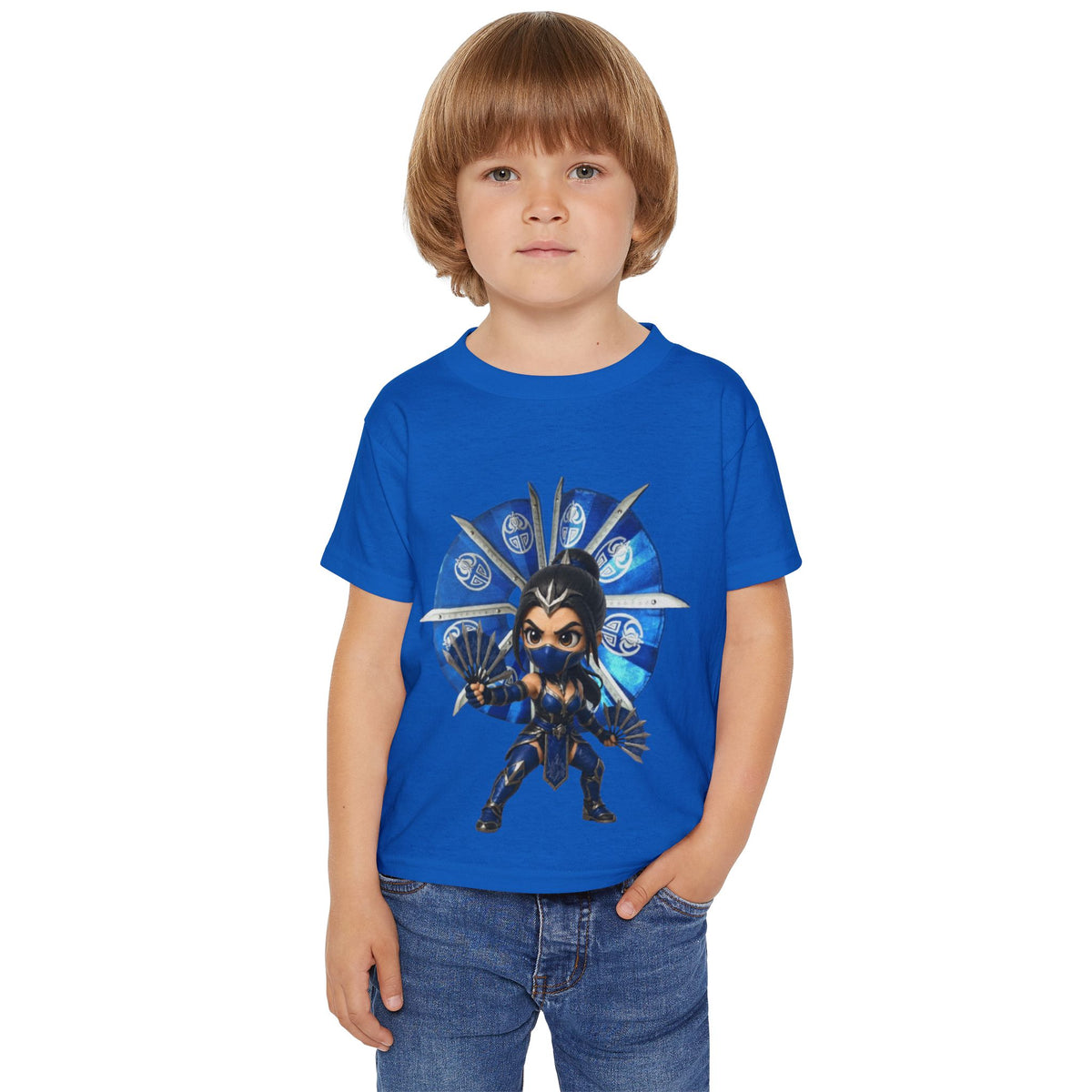 Heavy Cotton™ Toddler T-shirt Kitana "MK"