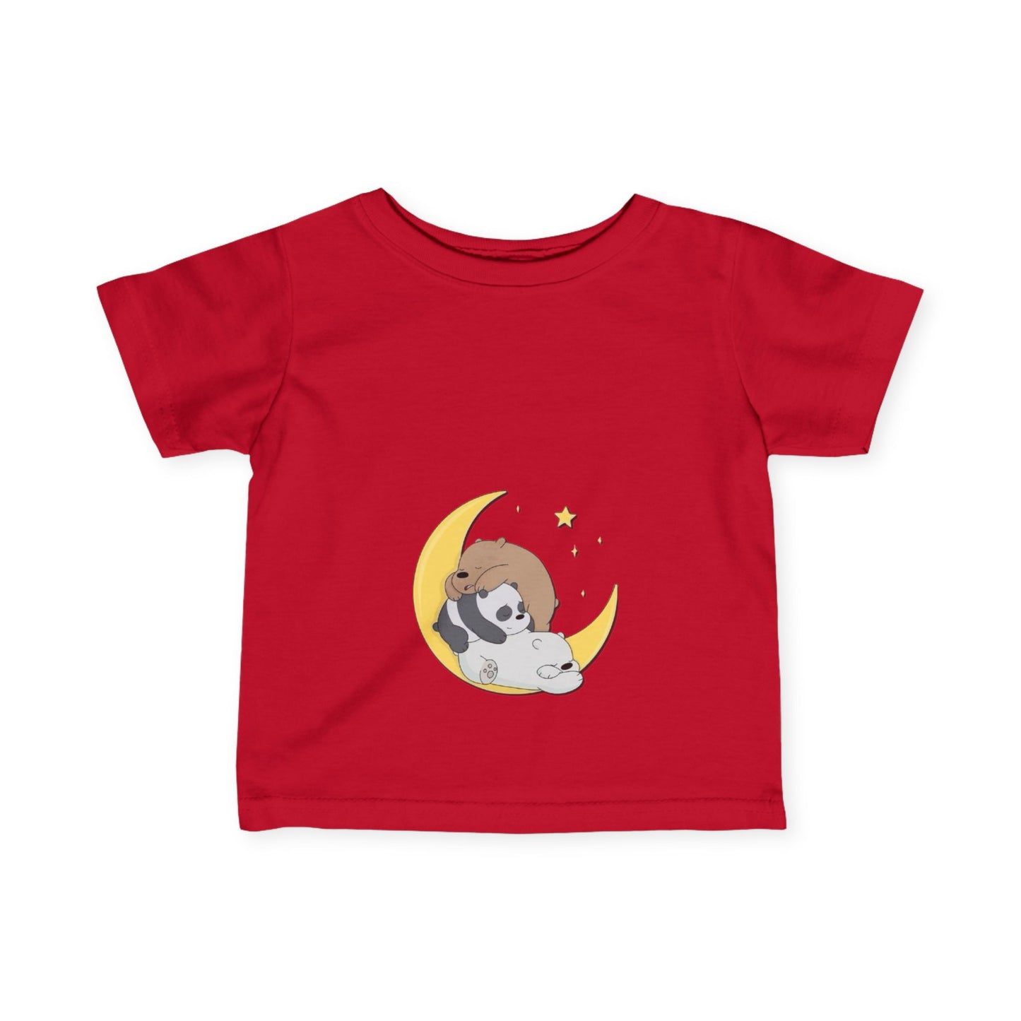 Infant Fine Jersey Tee "We be bears"