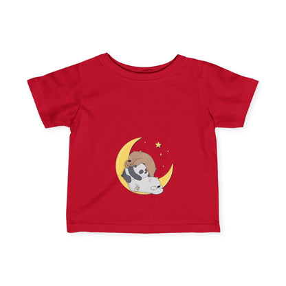 Infant Fine Jersey Tee "We be bears"