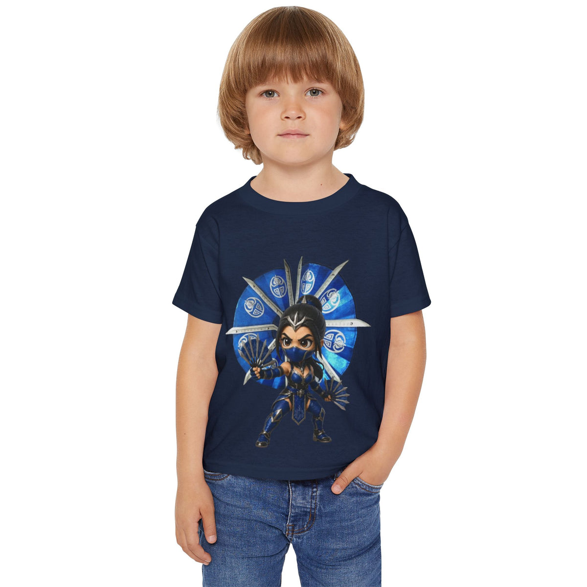 Heavy Cotton™ Toddler T-shirt Kitana "MK"