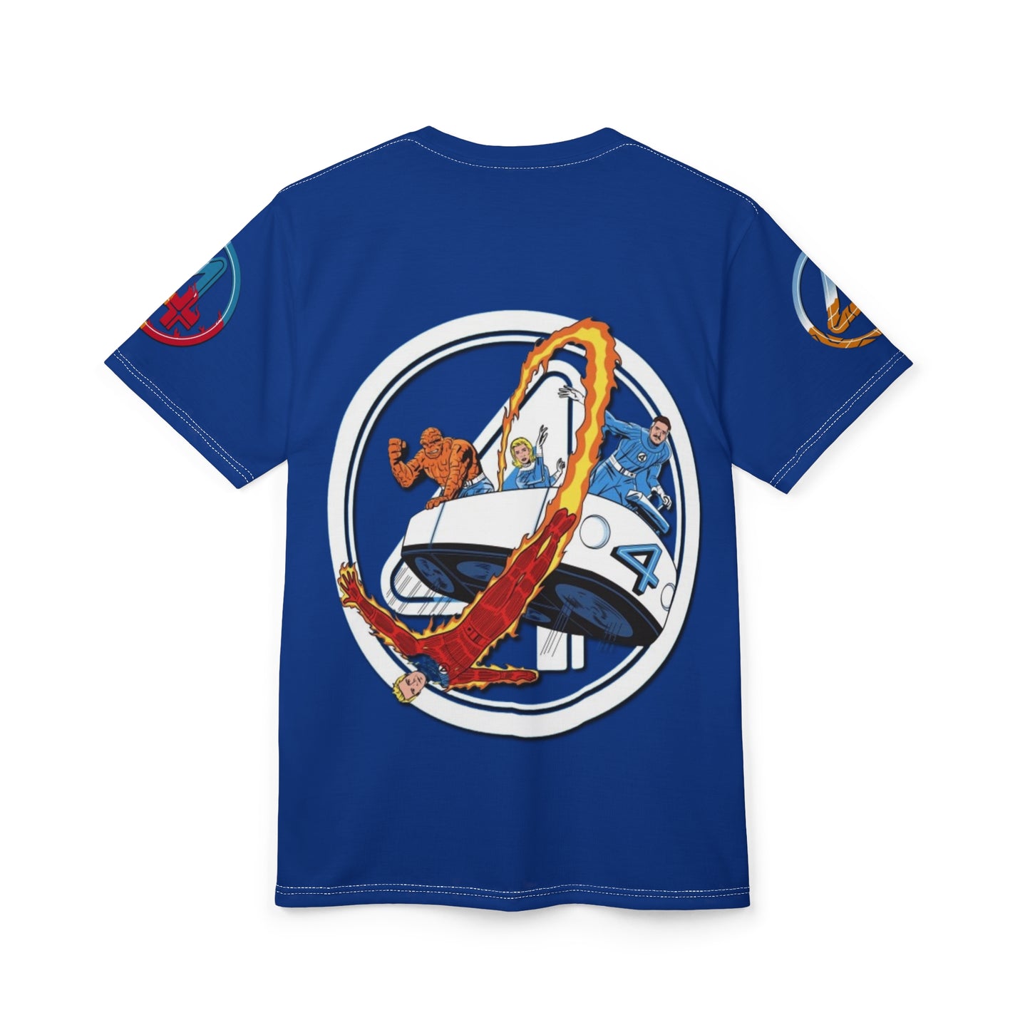 Unisex Cut & Sew Tee (AOP) "Fantastic Four"