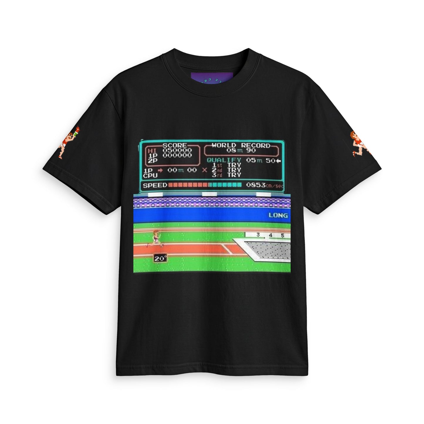Unisex Active T Shirt "Track And Field"