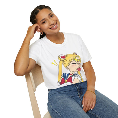 Camiseta suave unisex Sailor Moon