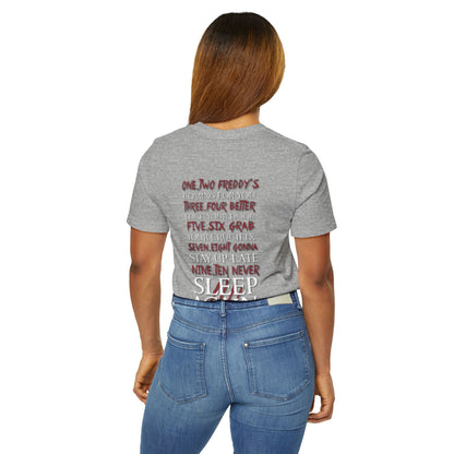 Unisex Jersey T-Shirt Freddy Krueger "A Nightmare On Elm Street"